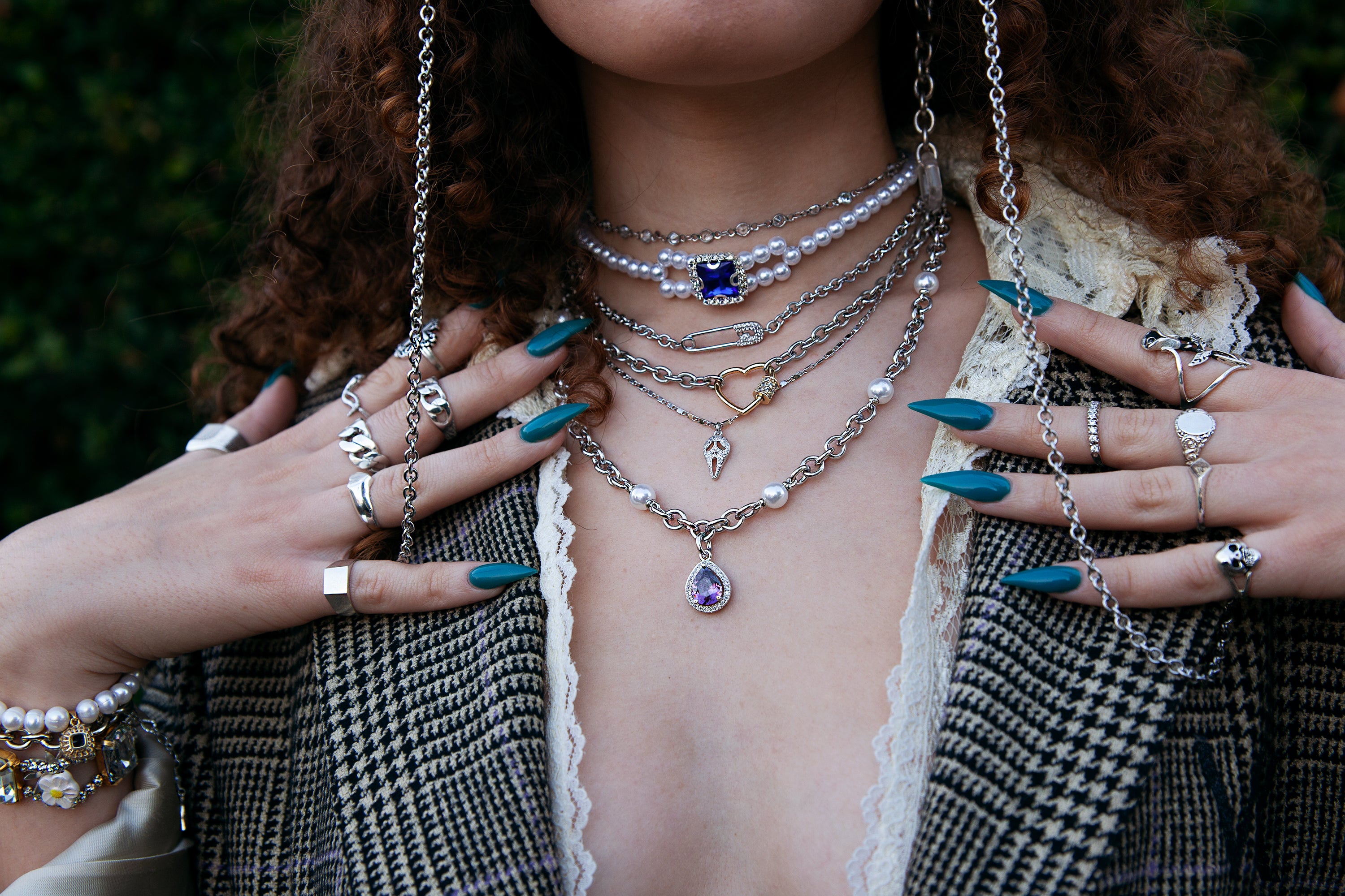 Pearl Chain Heiress Necklace