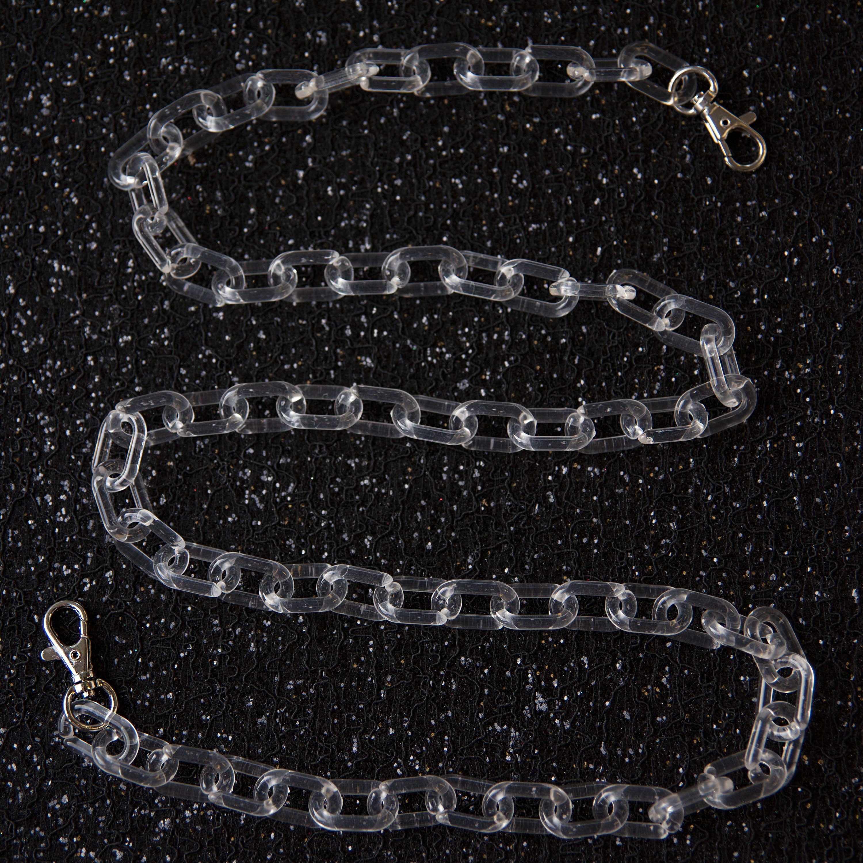 Crystal Clear Chain Belt