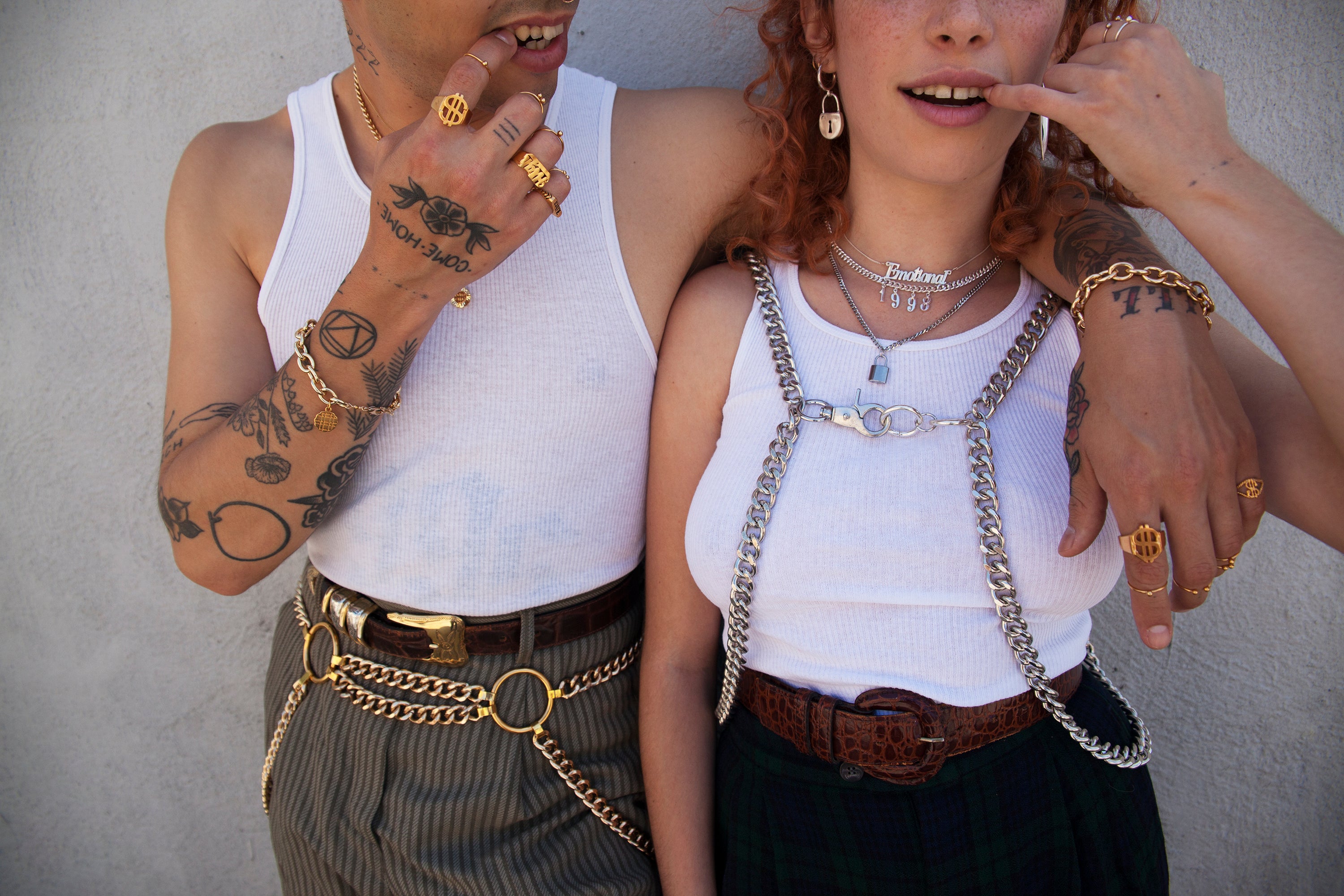 Double Dare Chain Belt