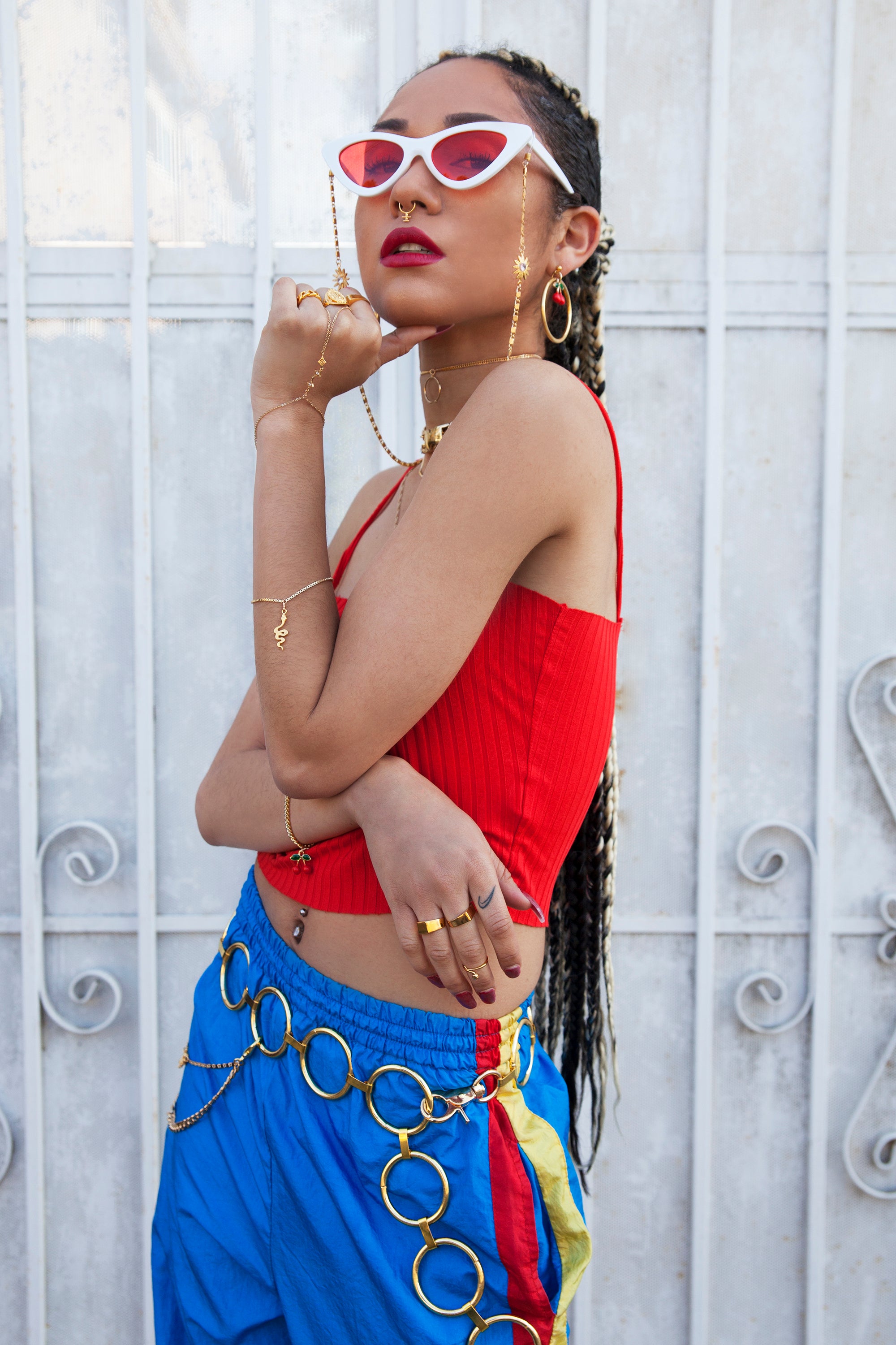 Mini Snake Charm Bracelet