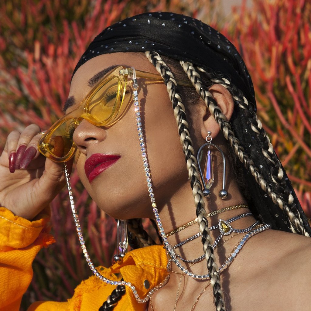 Mini Disco Sunglasses Chain