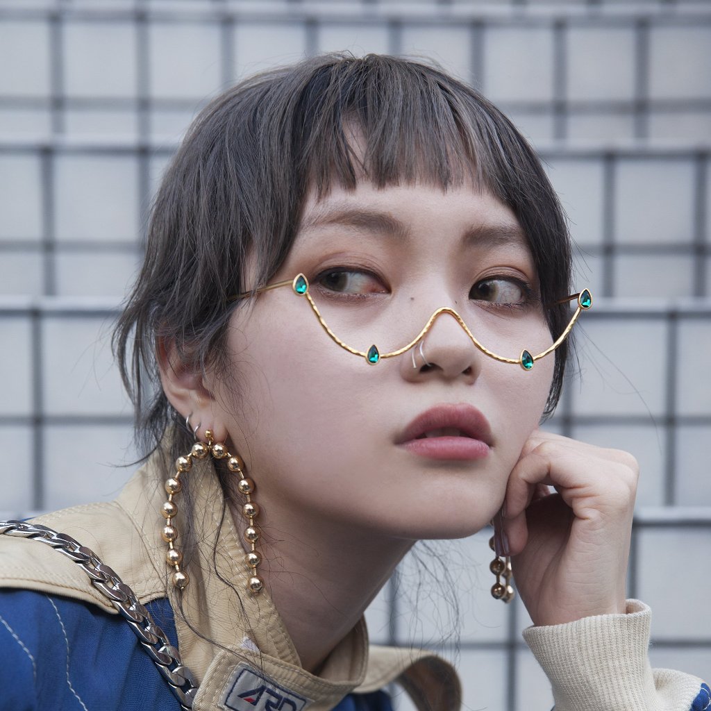 Crystal Tears Wire Glasses