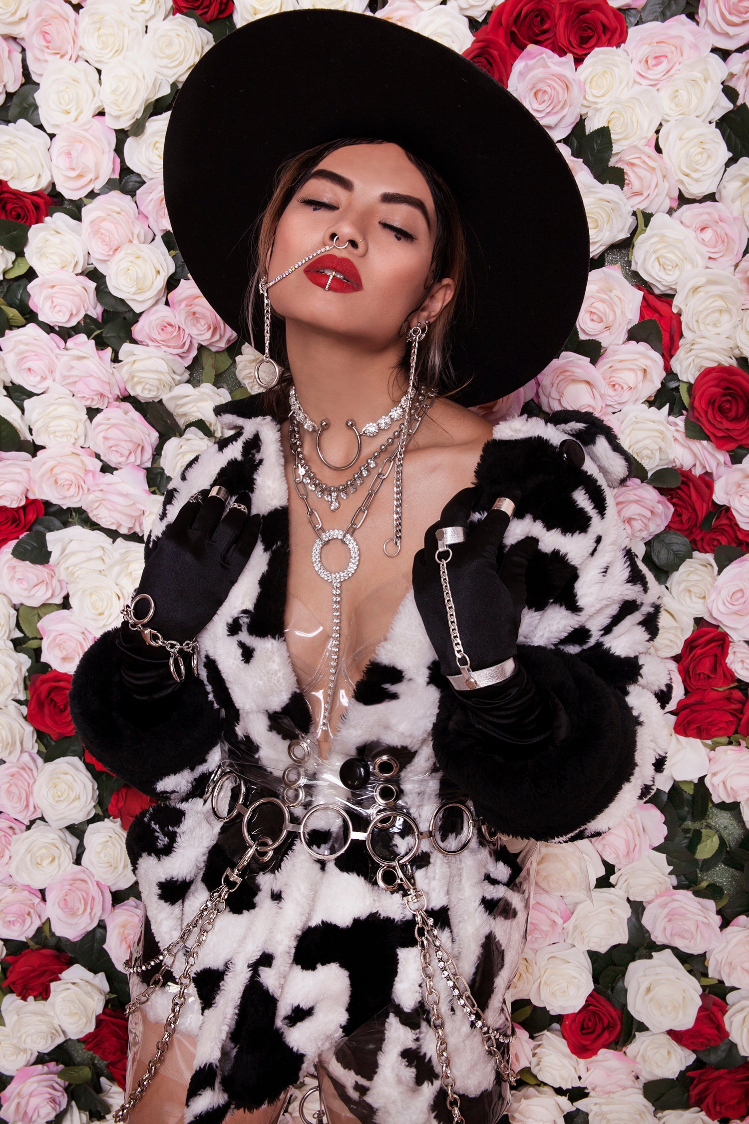 Up Down Mixed Matched Earring Set