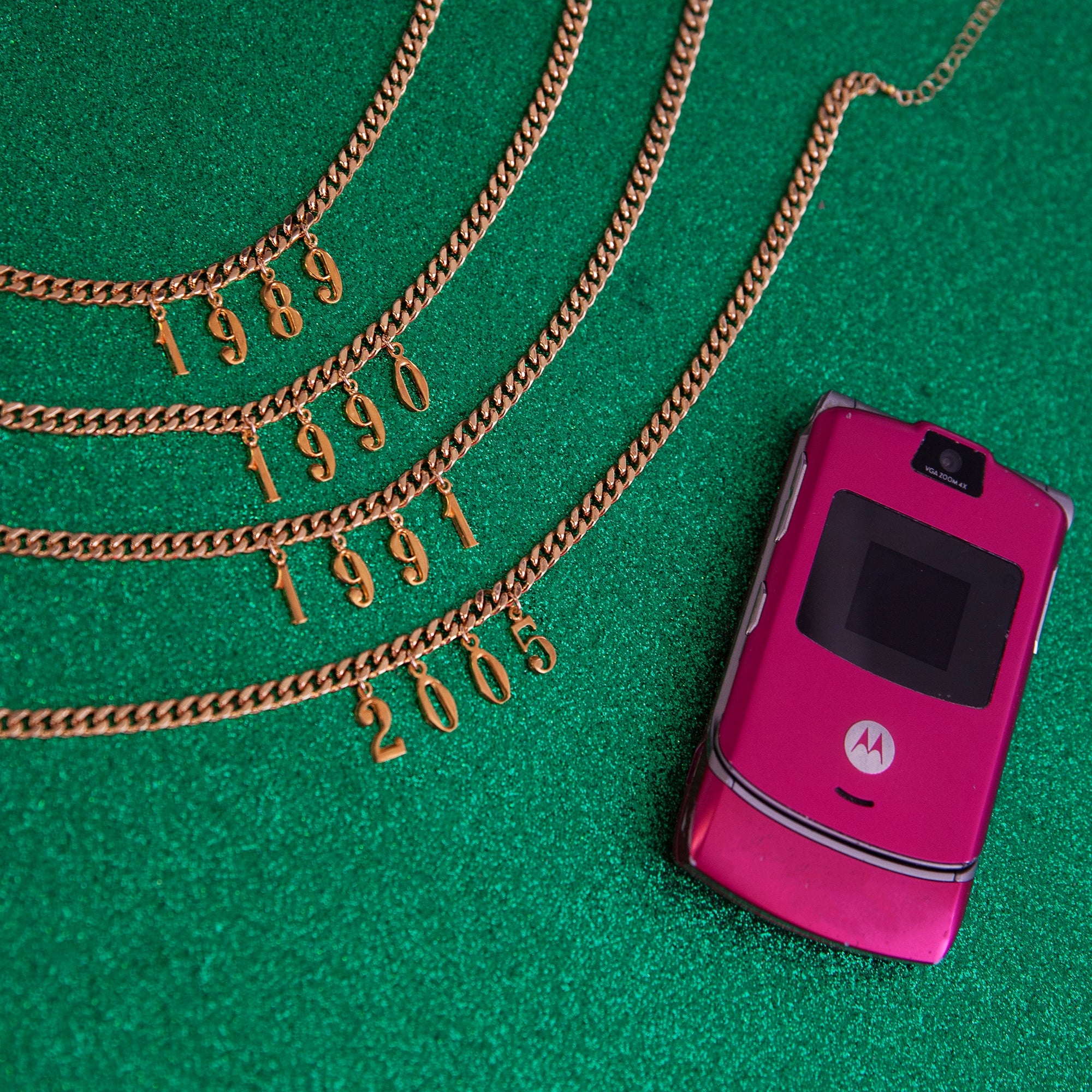 Custom Number Necklace