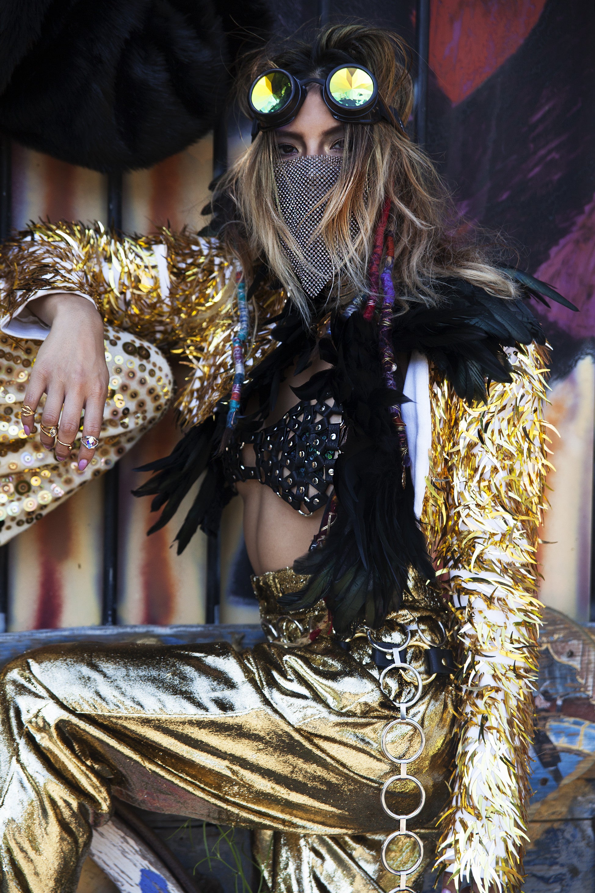 Bad Babe Leather Bralette