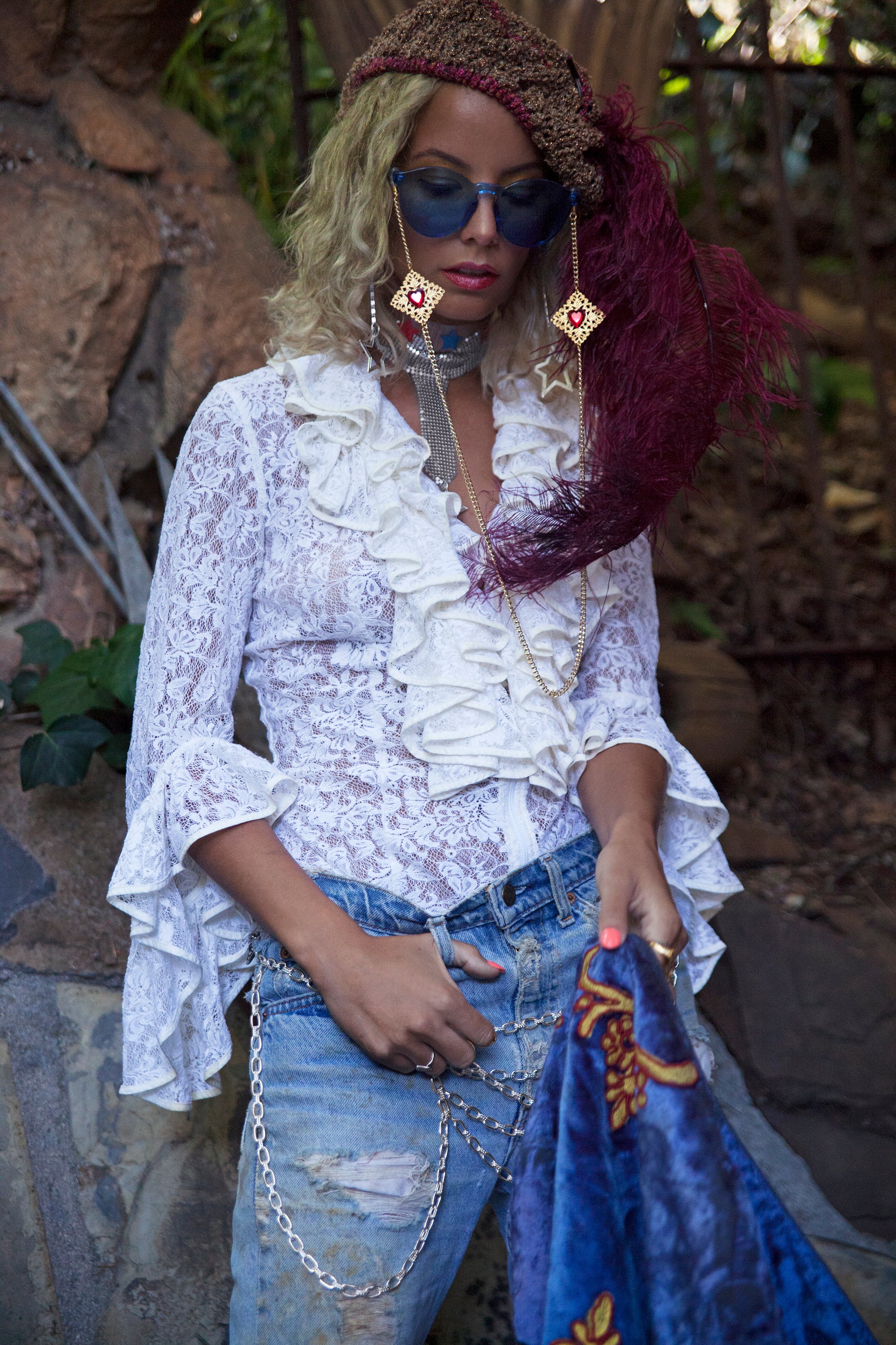 Eye Heart You Sunglasses Chain