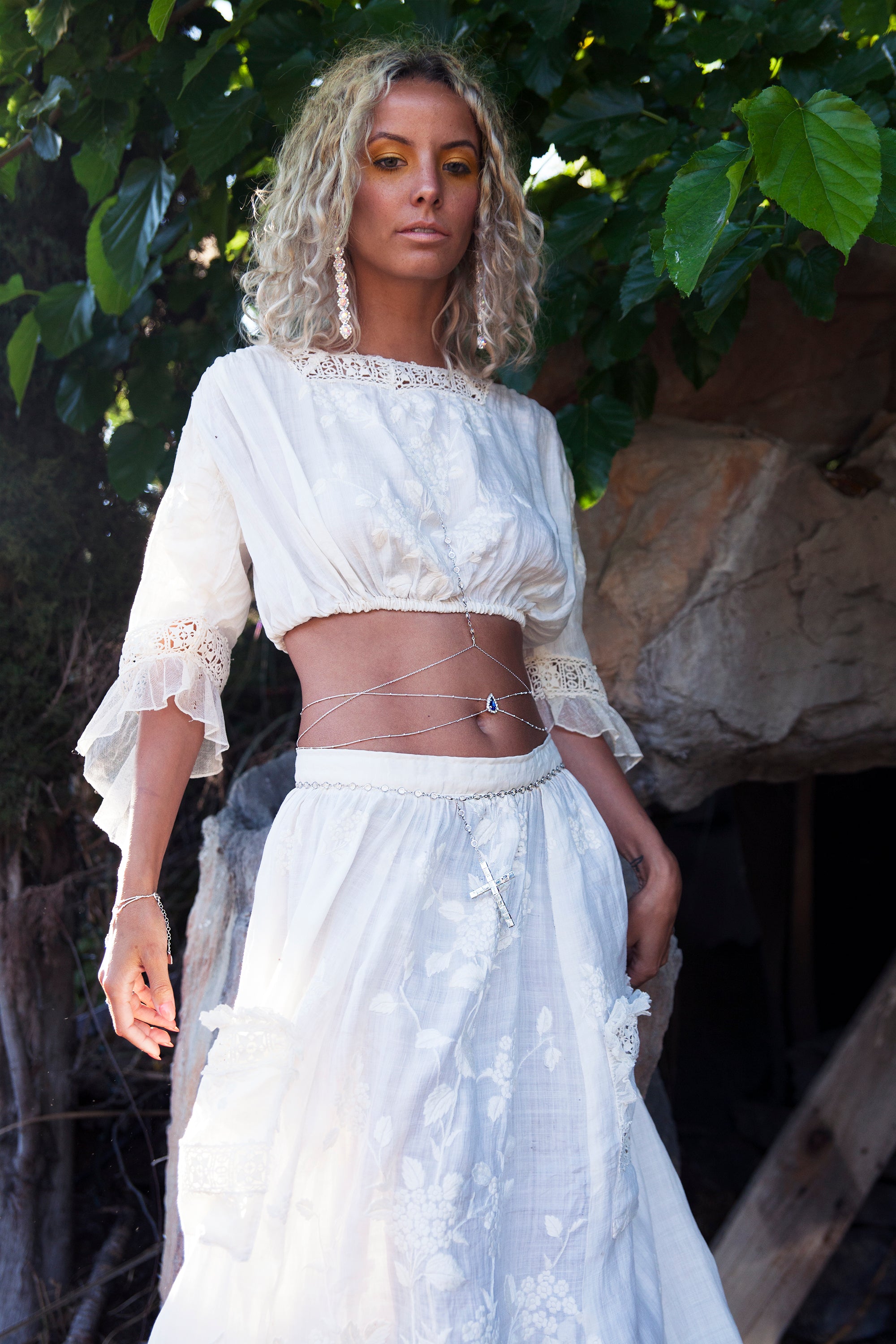 Heart of The Ocean Belly Chain