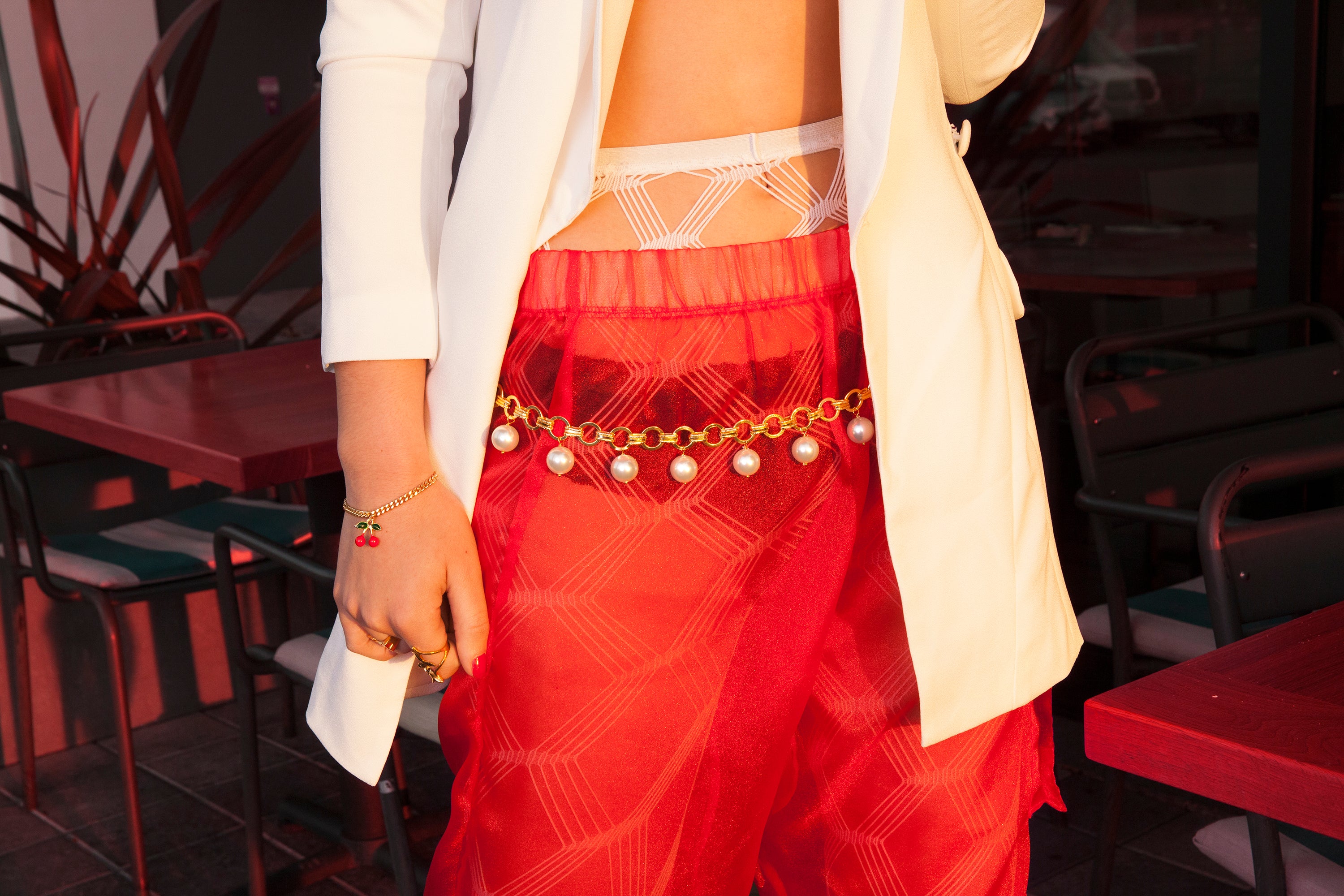 Cherry Charm Bracelet