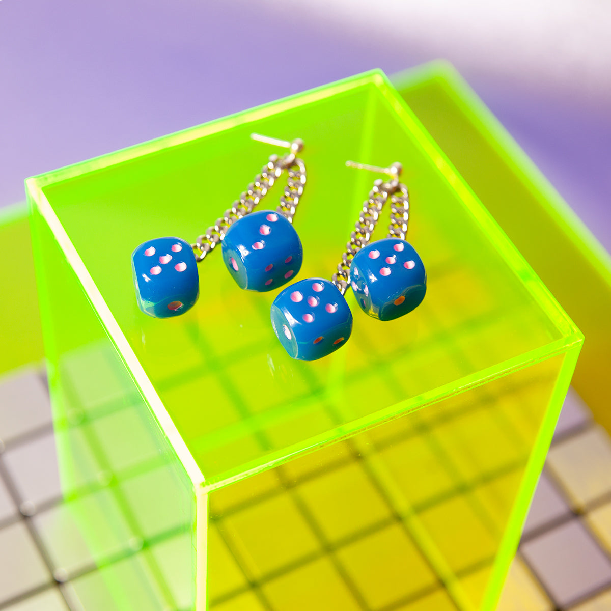 Roll It Twice Dice Earrings