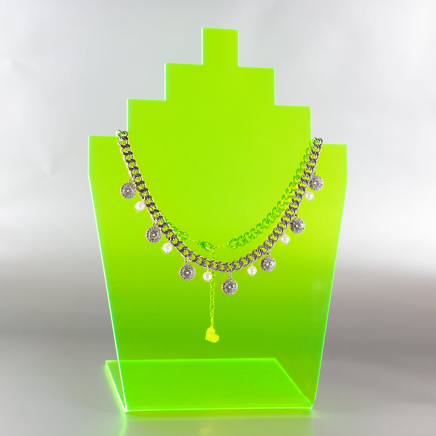 Smoke and Pearls Necklace