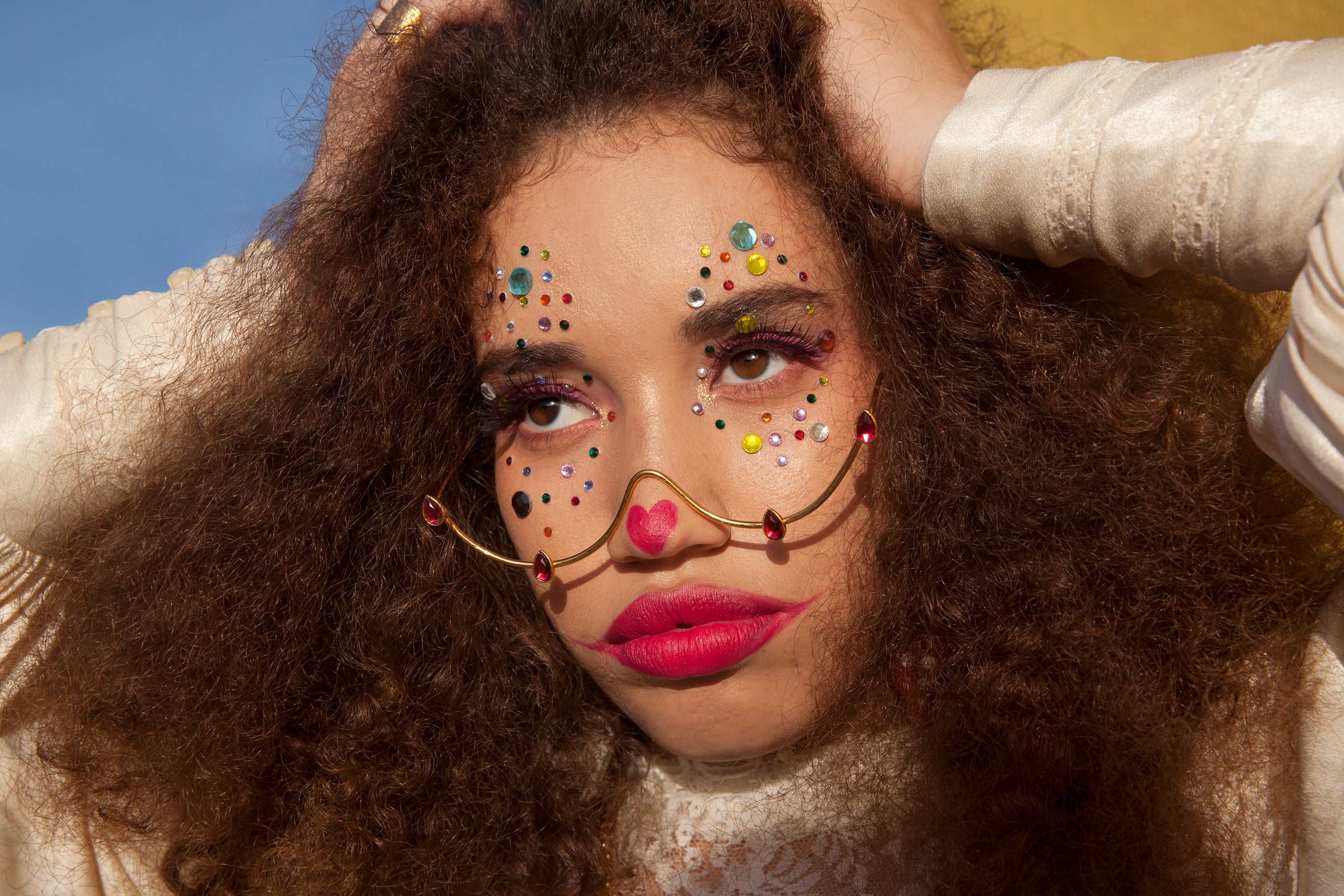 Crystal Tears Wire Glasses