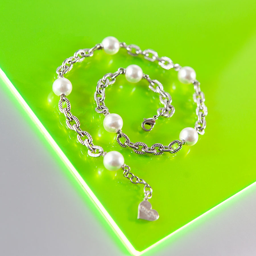 Pearl Chain Wrap Bracelet