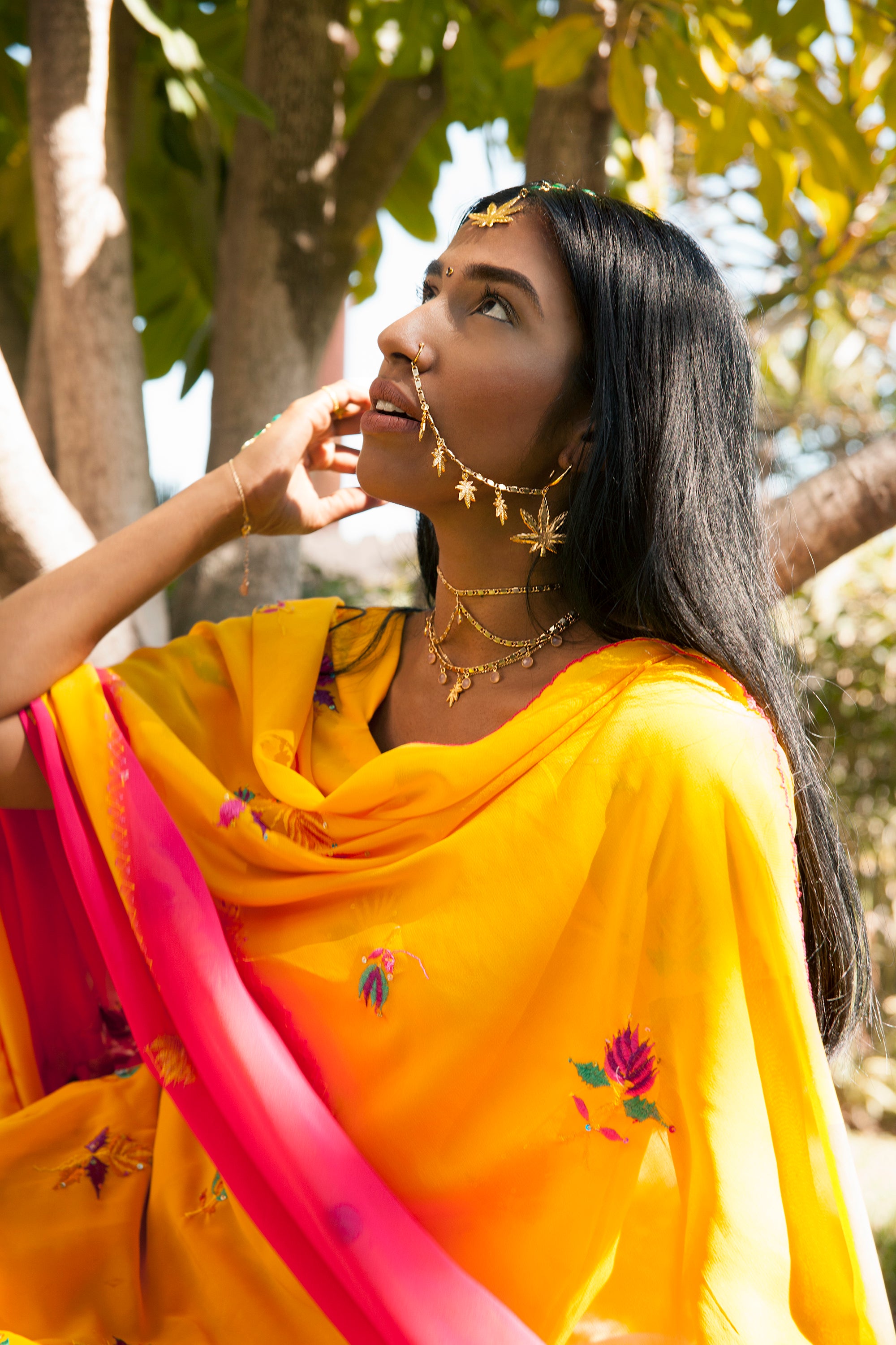 Mary Jane Nose Chain