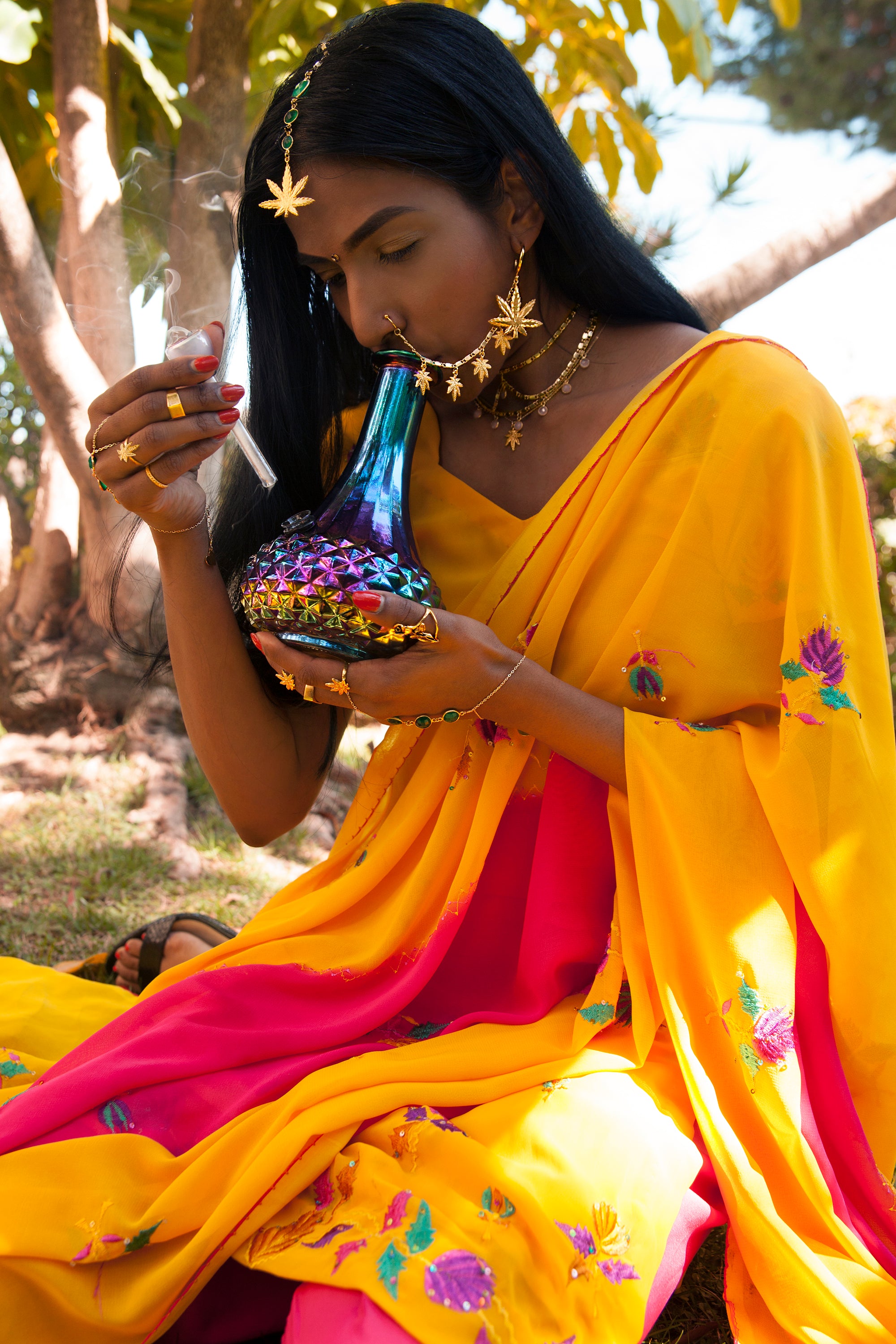 Mary Jane Tika Head Jewelry