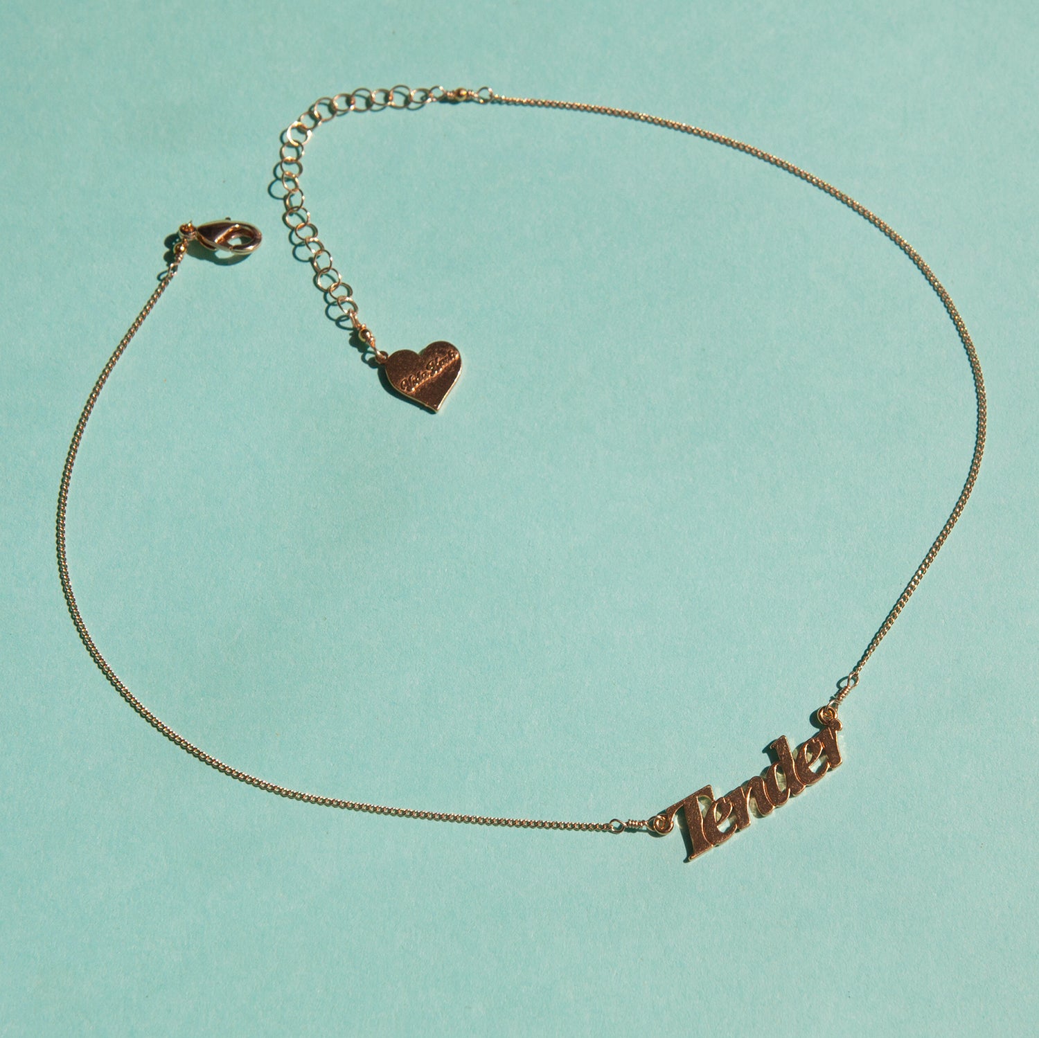 Tender Nameplate Necklace