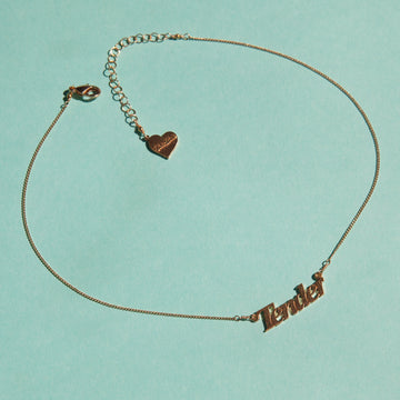 Tender Nameplate Necklace