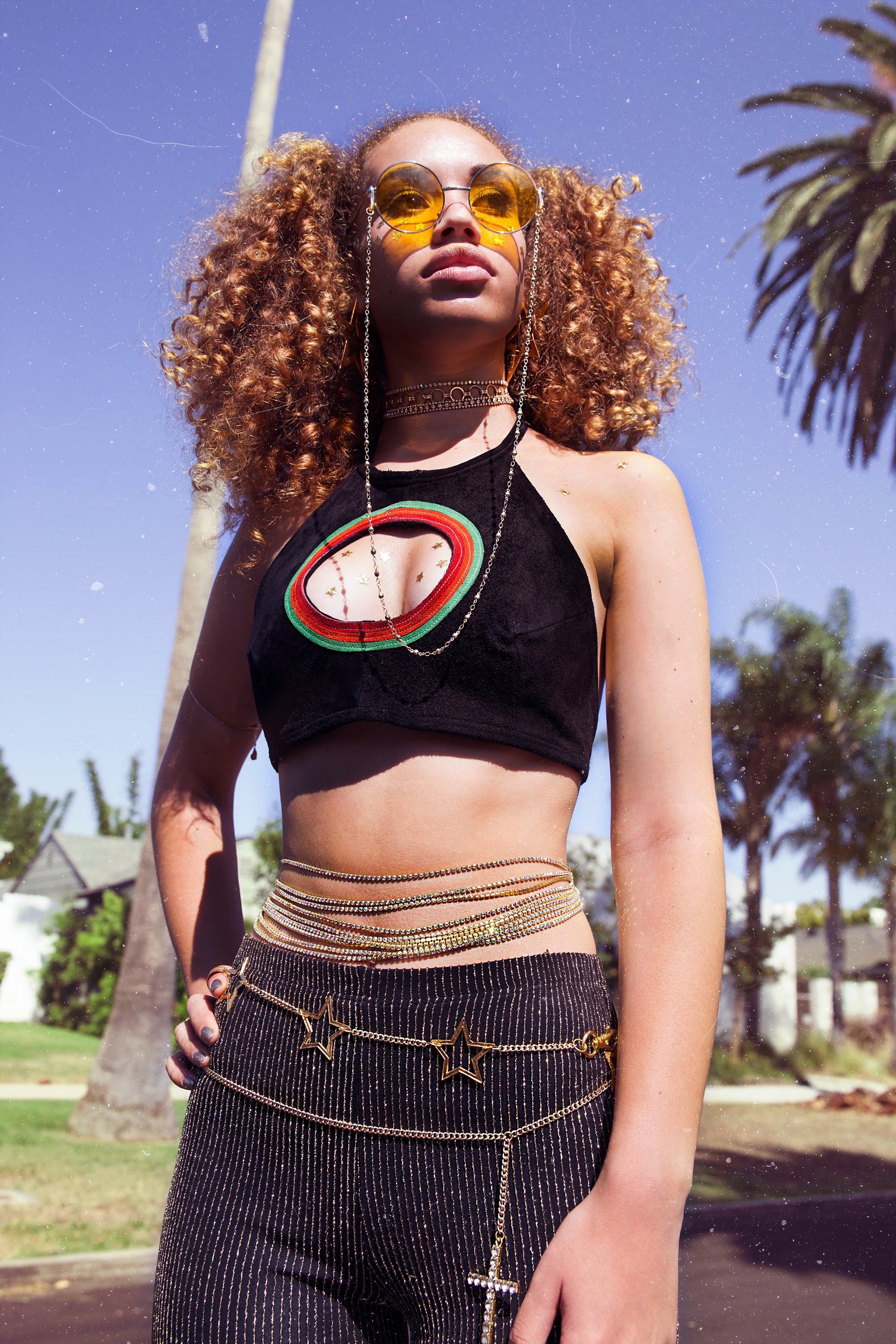 The Moto Babe Sunglasses Chain