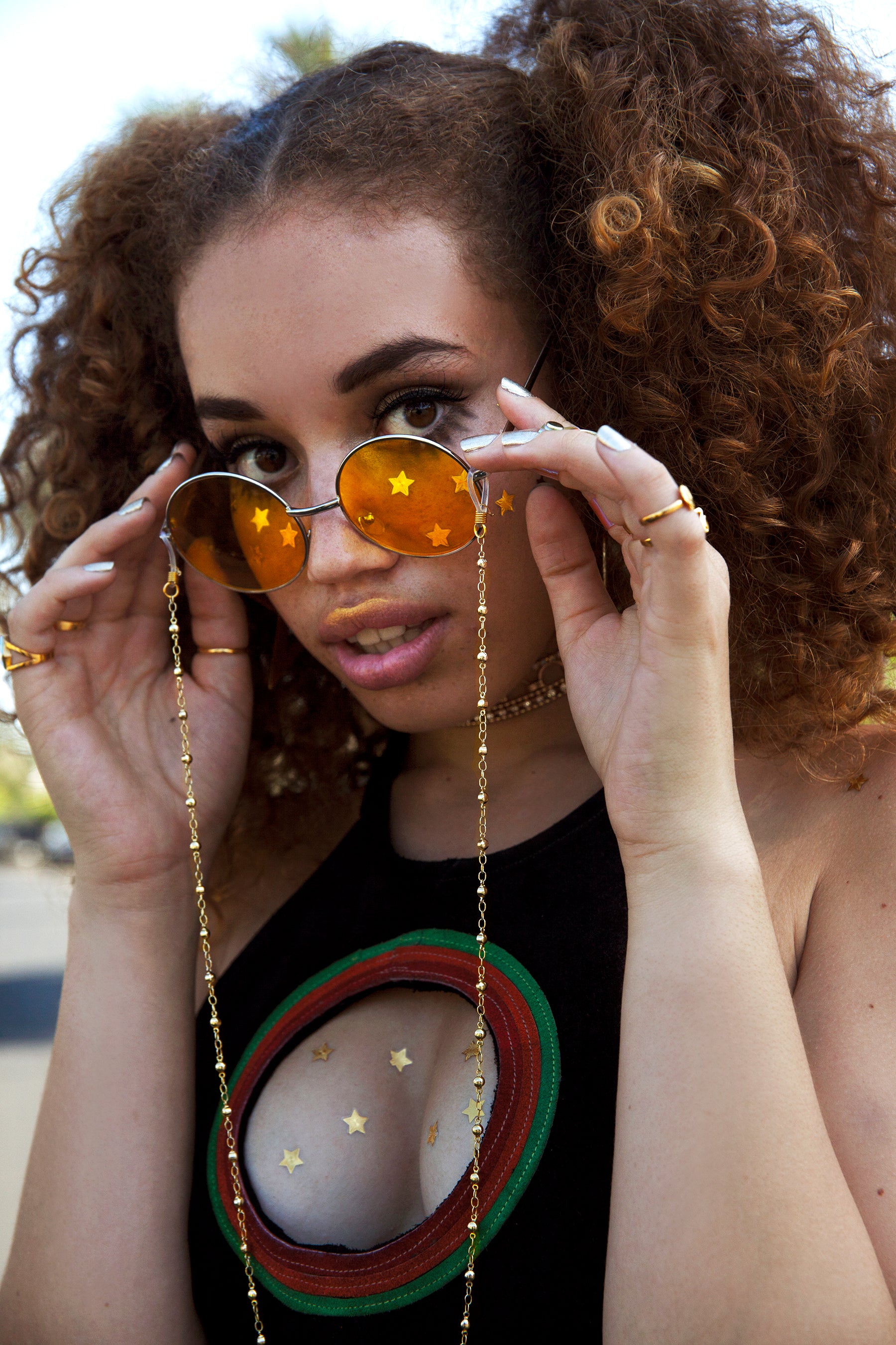 The Moto Babe Sunglasses Chain