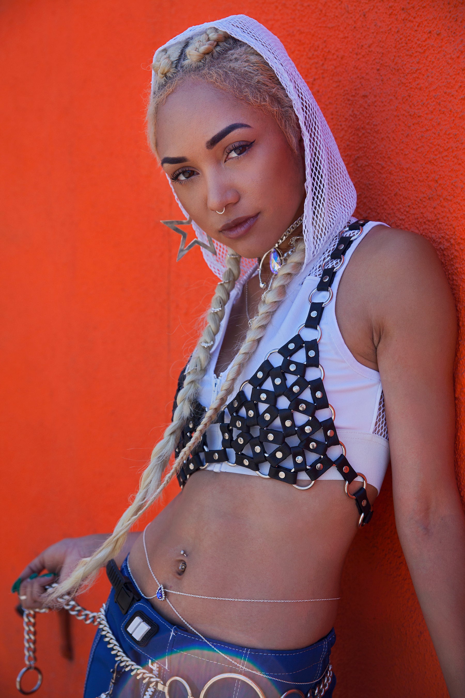 Heart of The Ocean Belly Chain