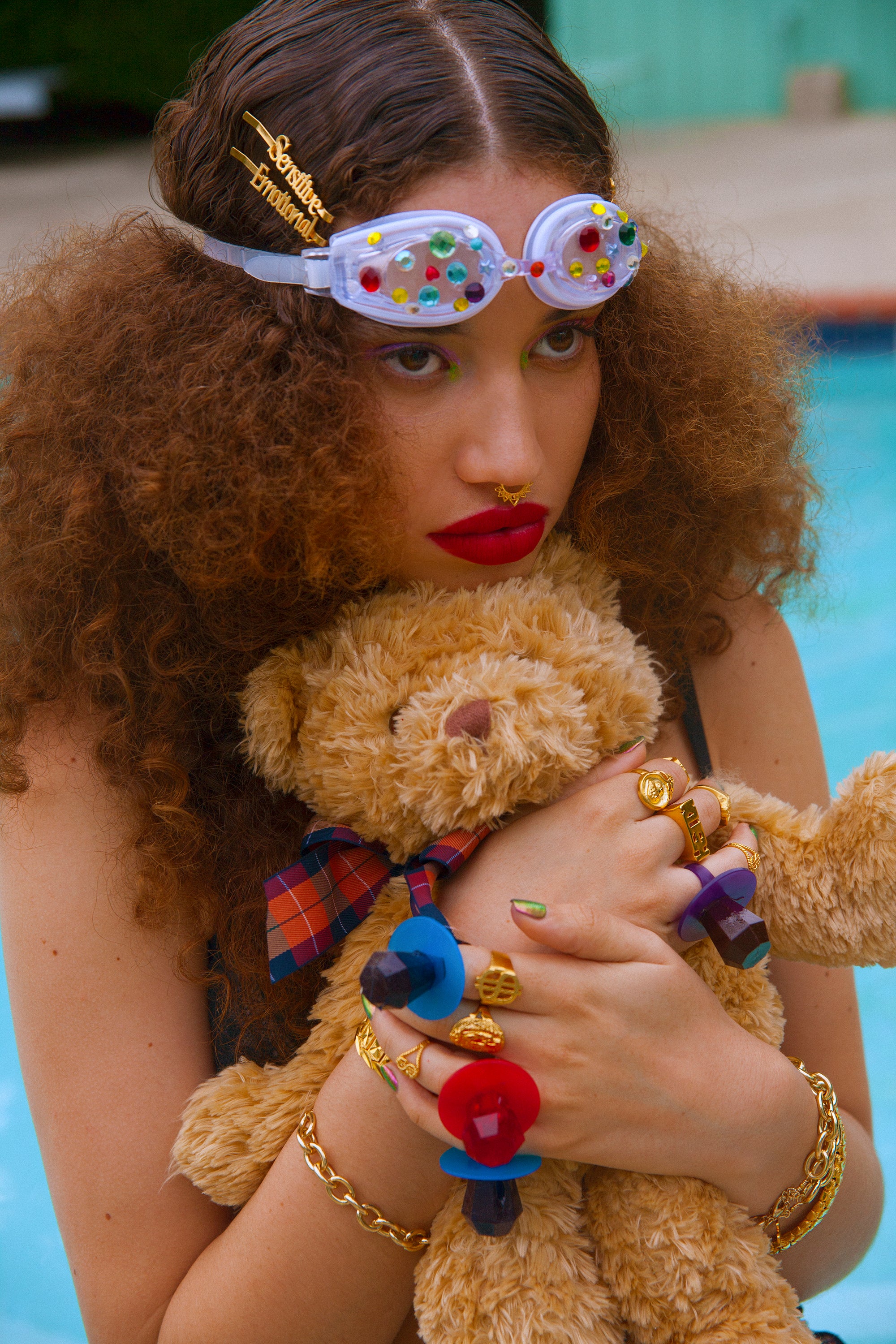 Sensitive Nameplate Bobby Pins