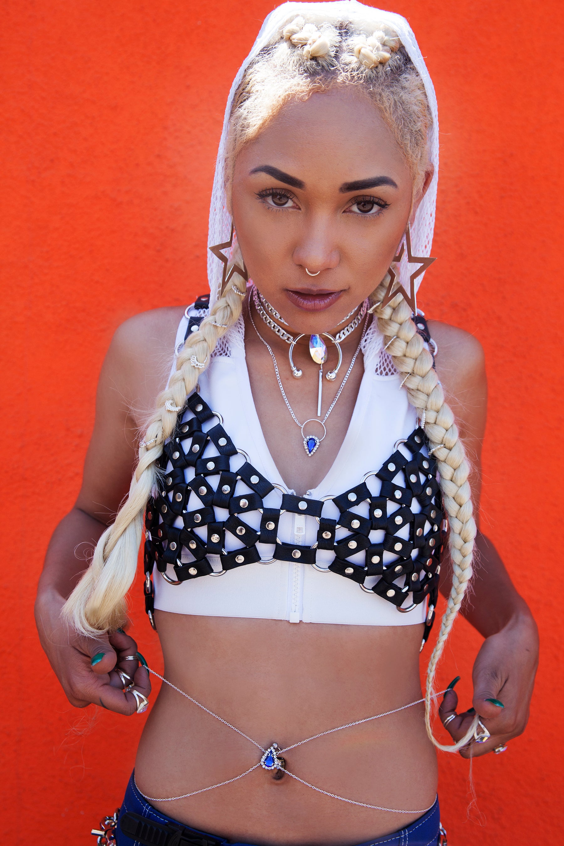 Heart of The Ocean Belly Chain