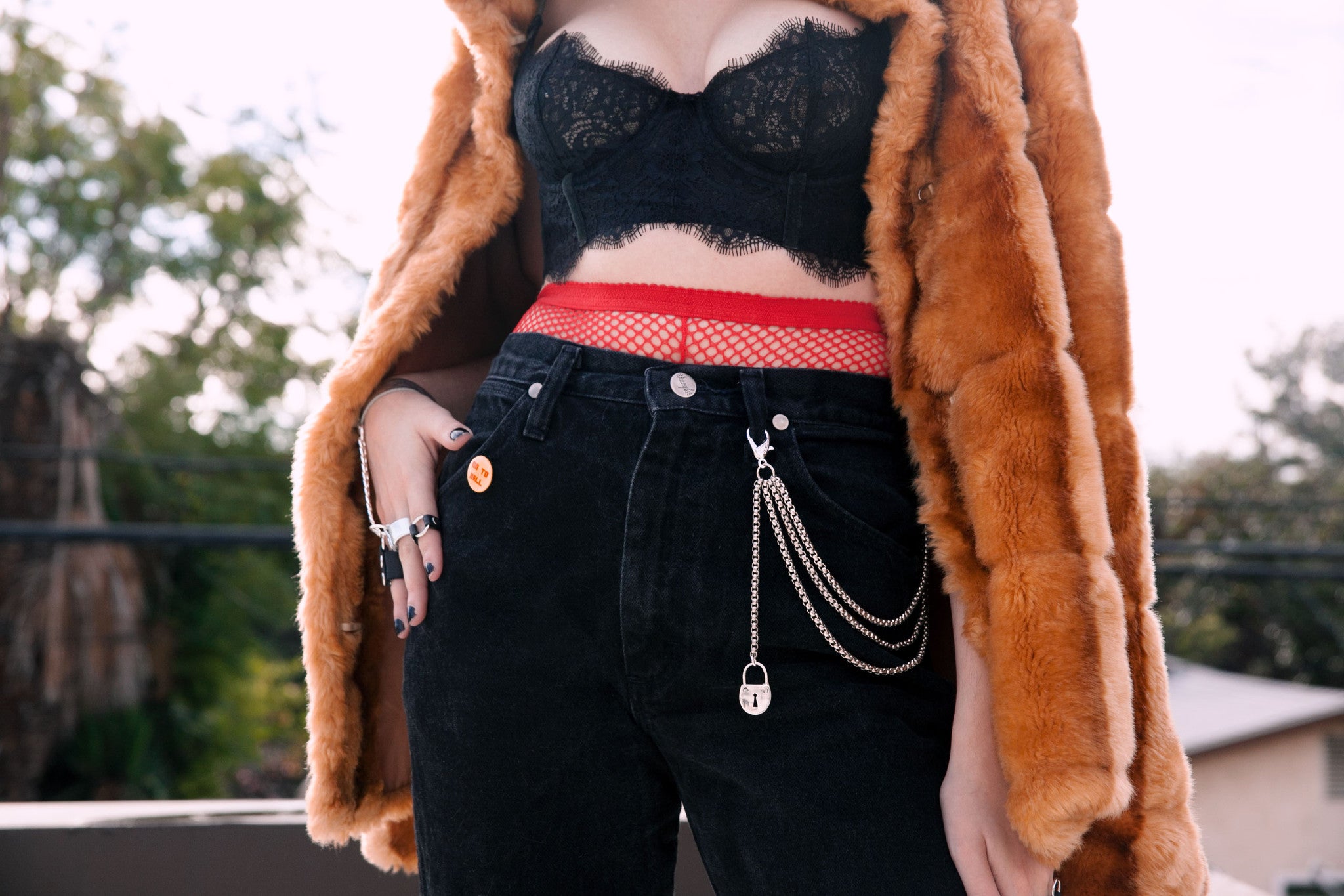 Locked Up Pocket Chain