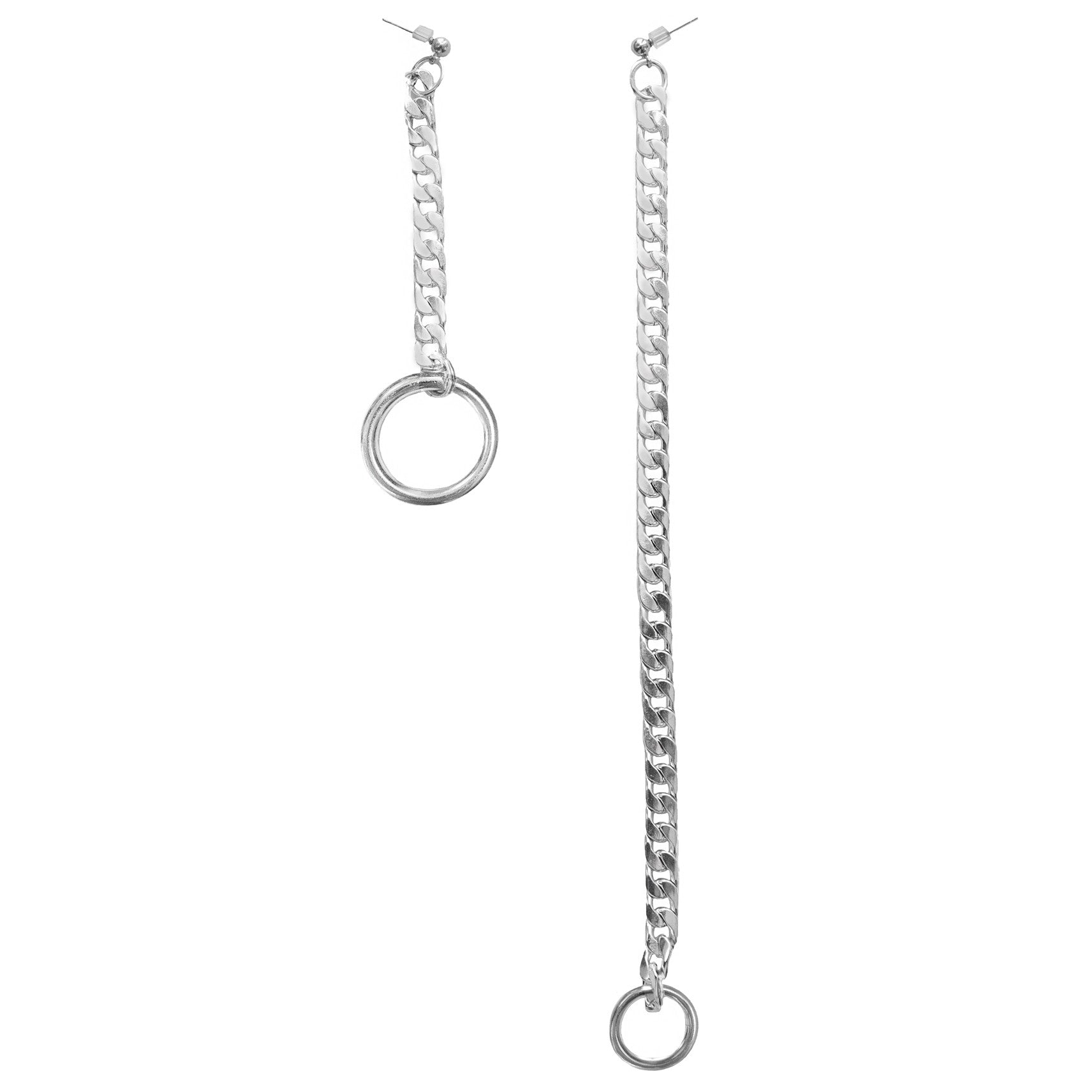 Up Down Mixed Matched Earring Set