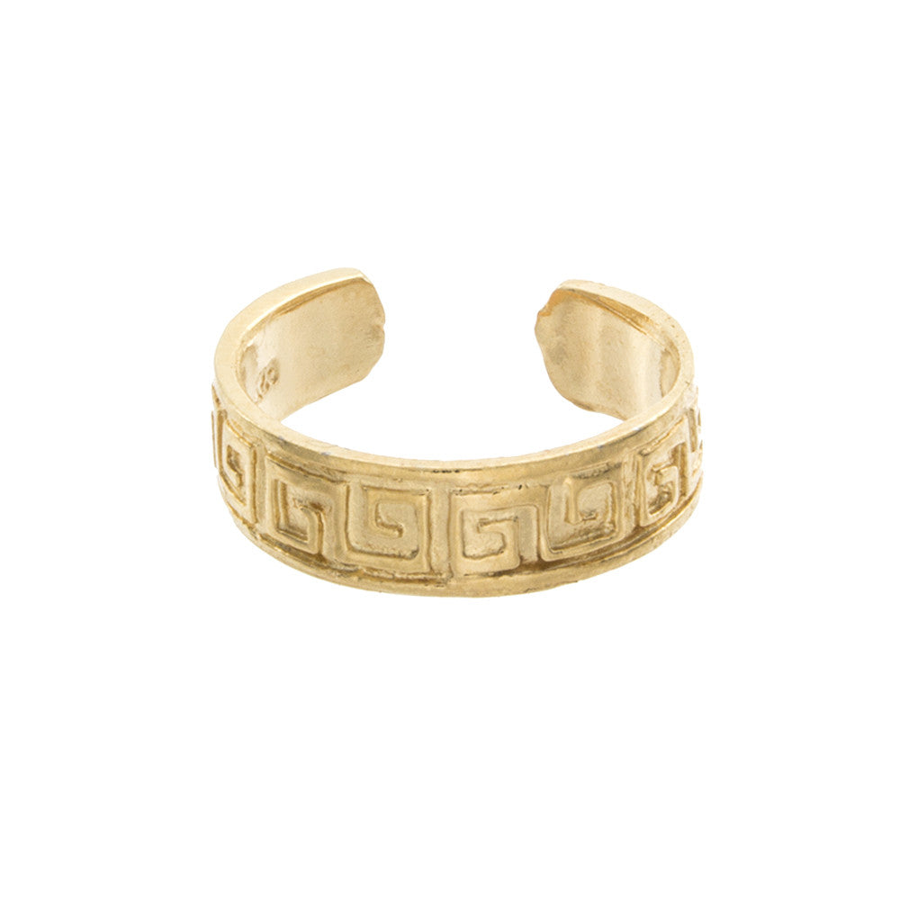 Meandros Toe Ring