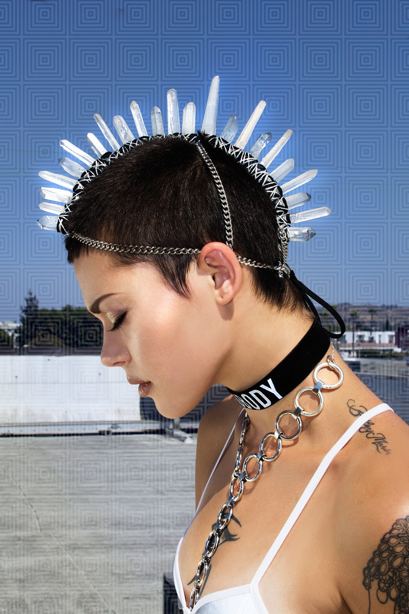 Mania Goddess Mohawk Crown