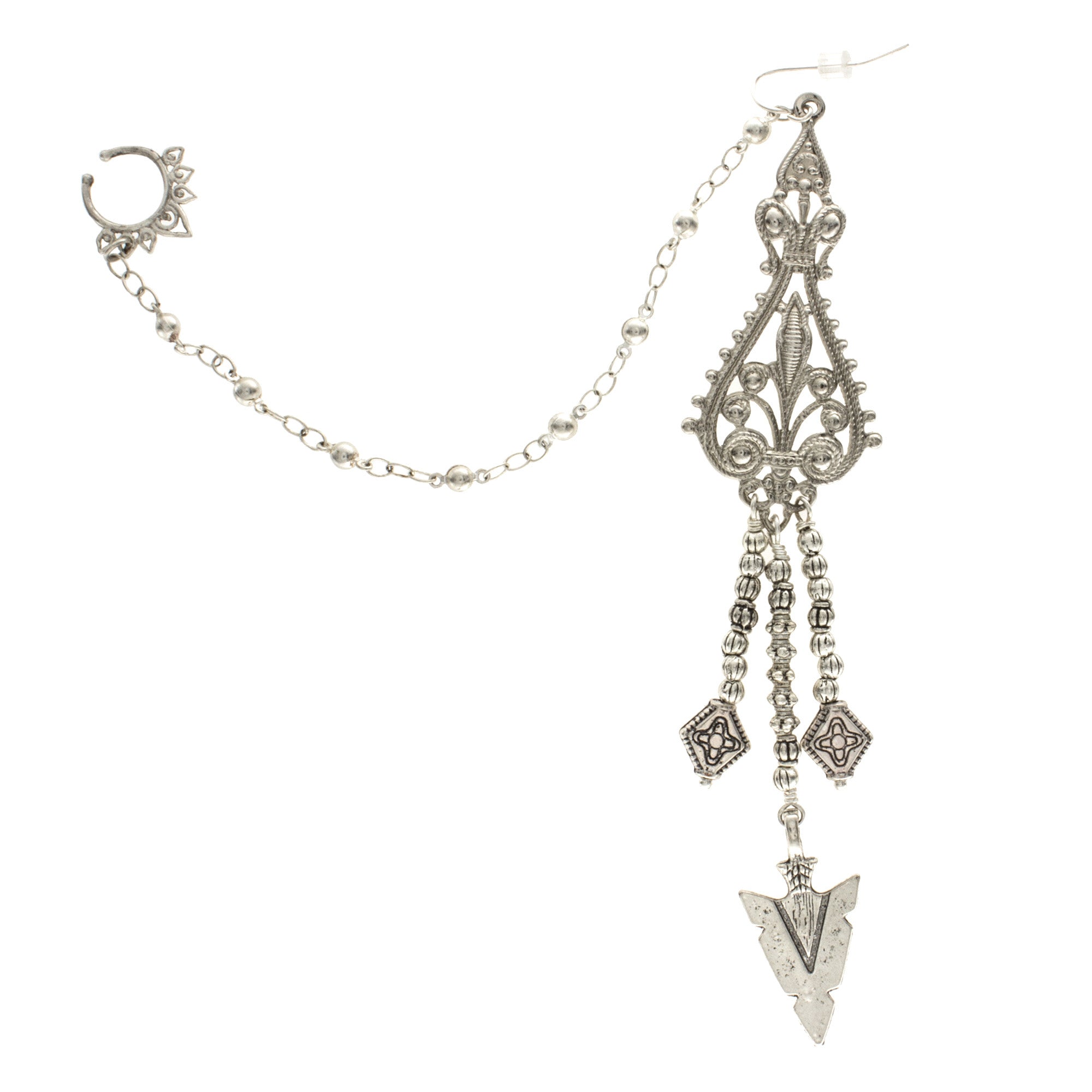 Tribal Arrow Nose Chain