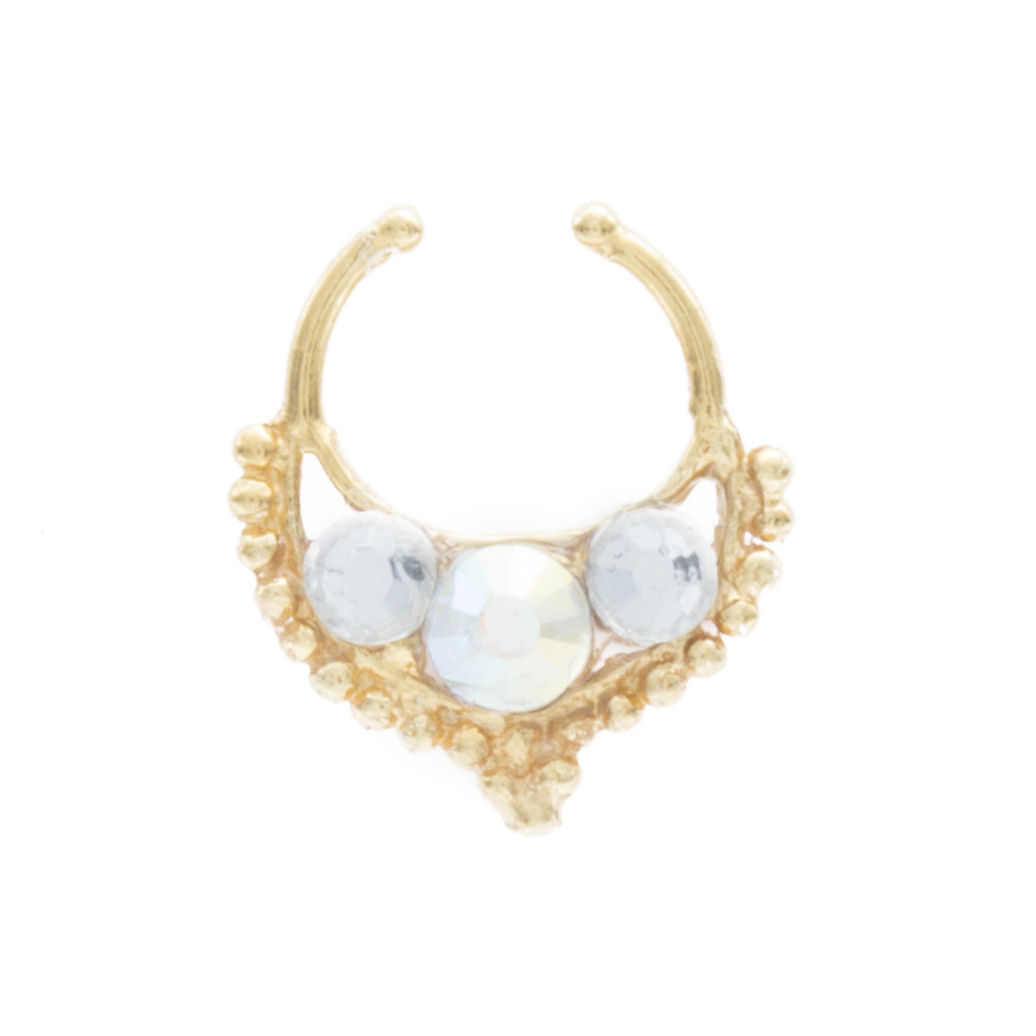 Clear Jewel Freya Clip