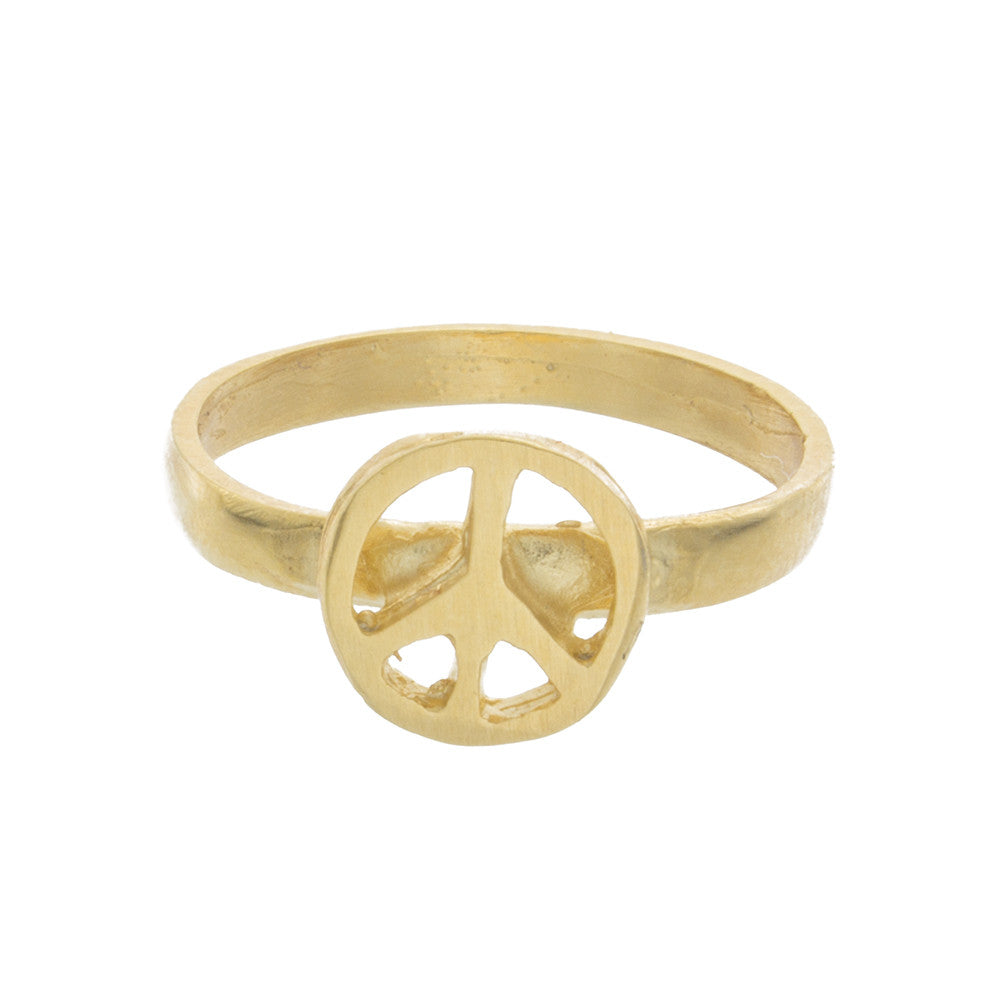 Peace Out Knuckle Ring