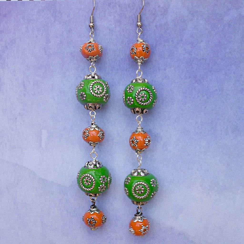 Mini Lantern Earrings