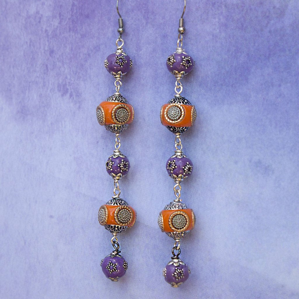Mini Lantern Earrings