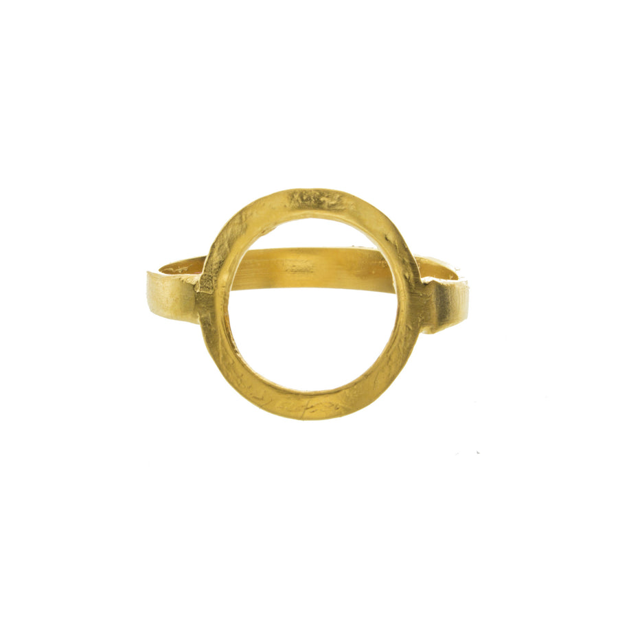 Invisible Space Circle Ring