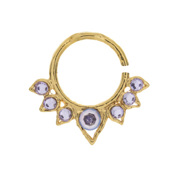 Fancy Lavender Jewel Aurora Ring