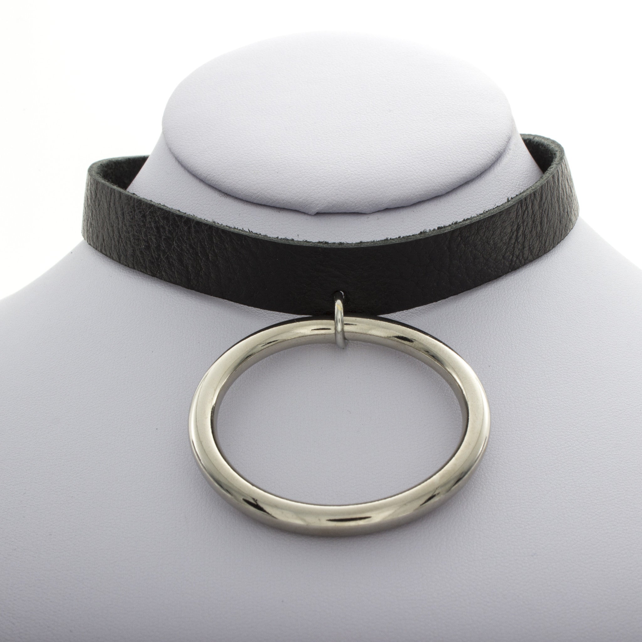 Leather O Choker