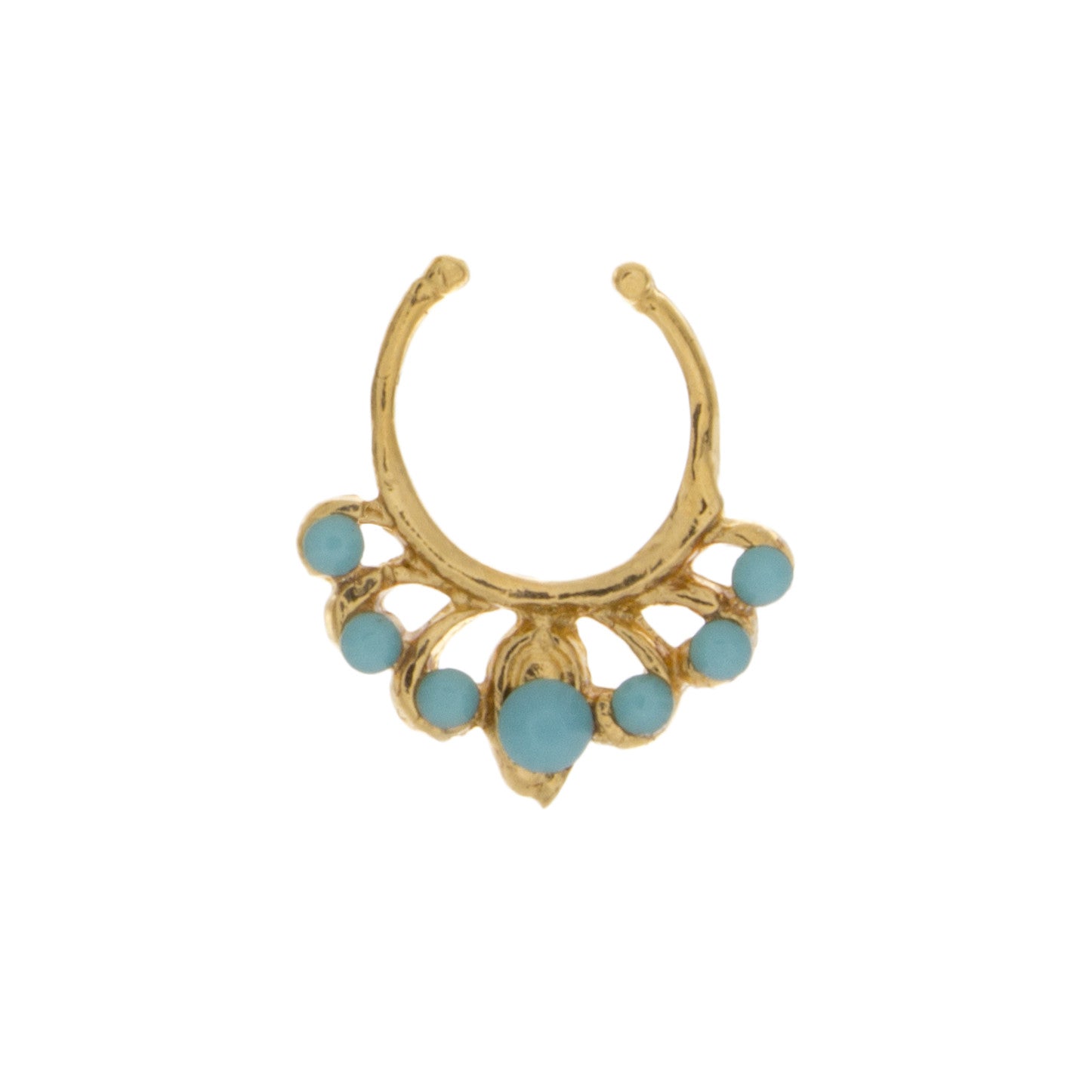 Jeweled Turquoise Europa Clip