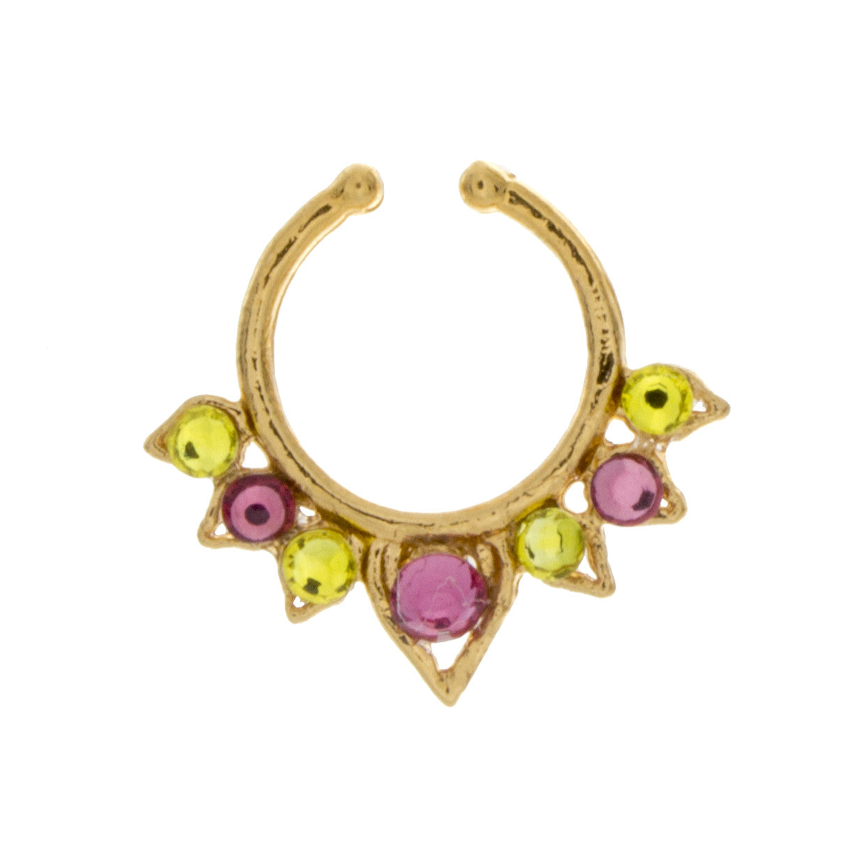 Strawberry Lemonade Jeweled Septum Clip