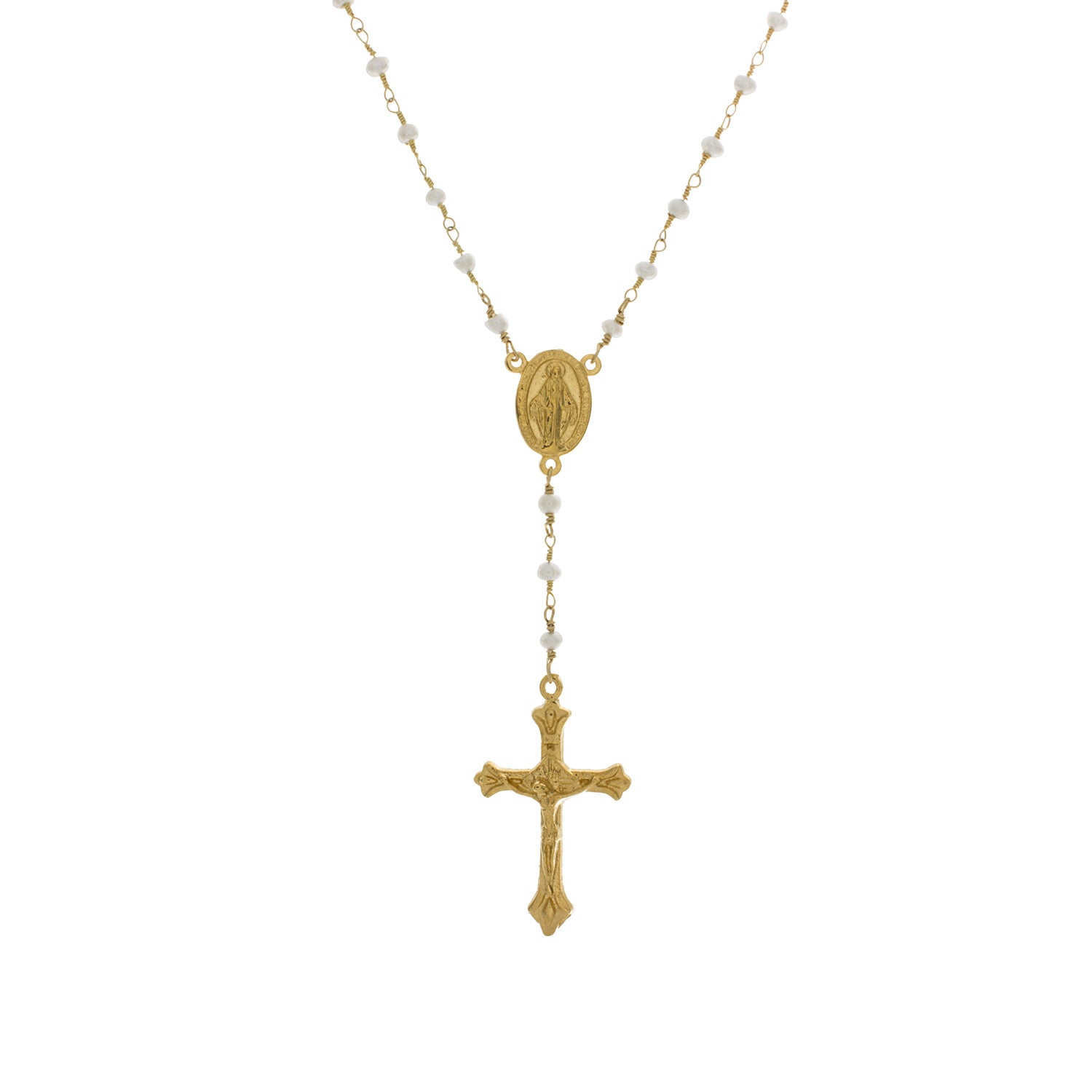 La Noche Buena Rosary Necklace