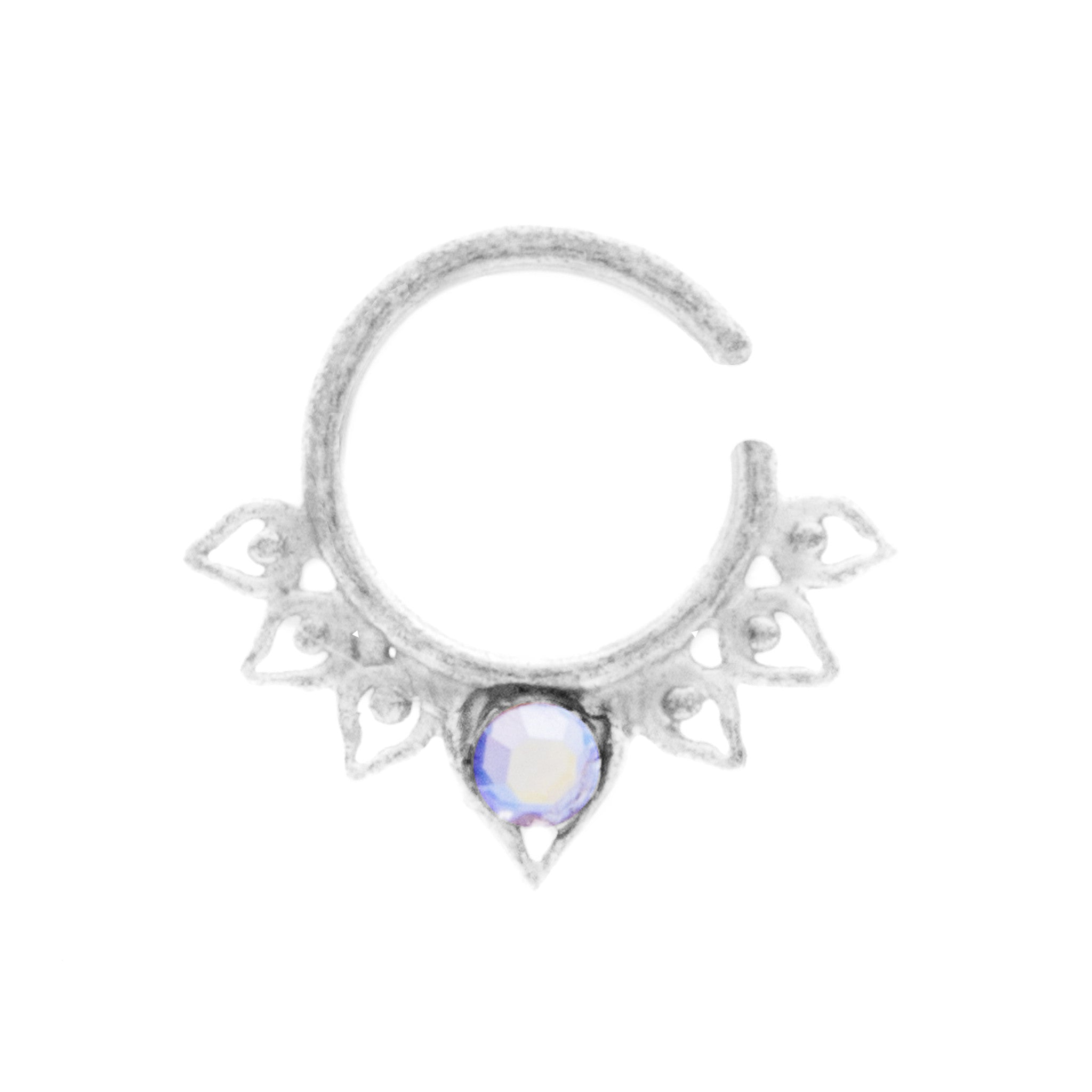 Rainbow Jewel Aurora Ring