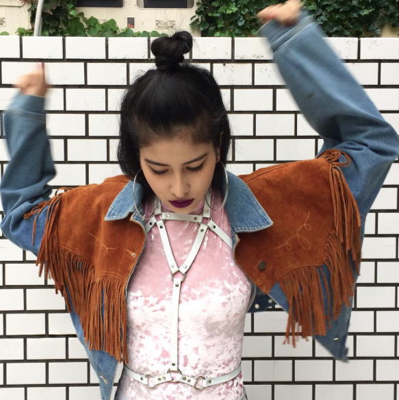 Why Are You Staring Leather Harness