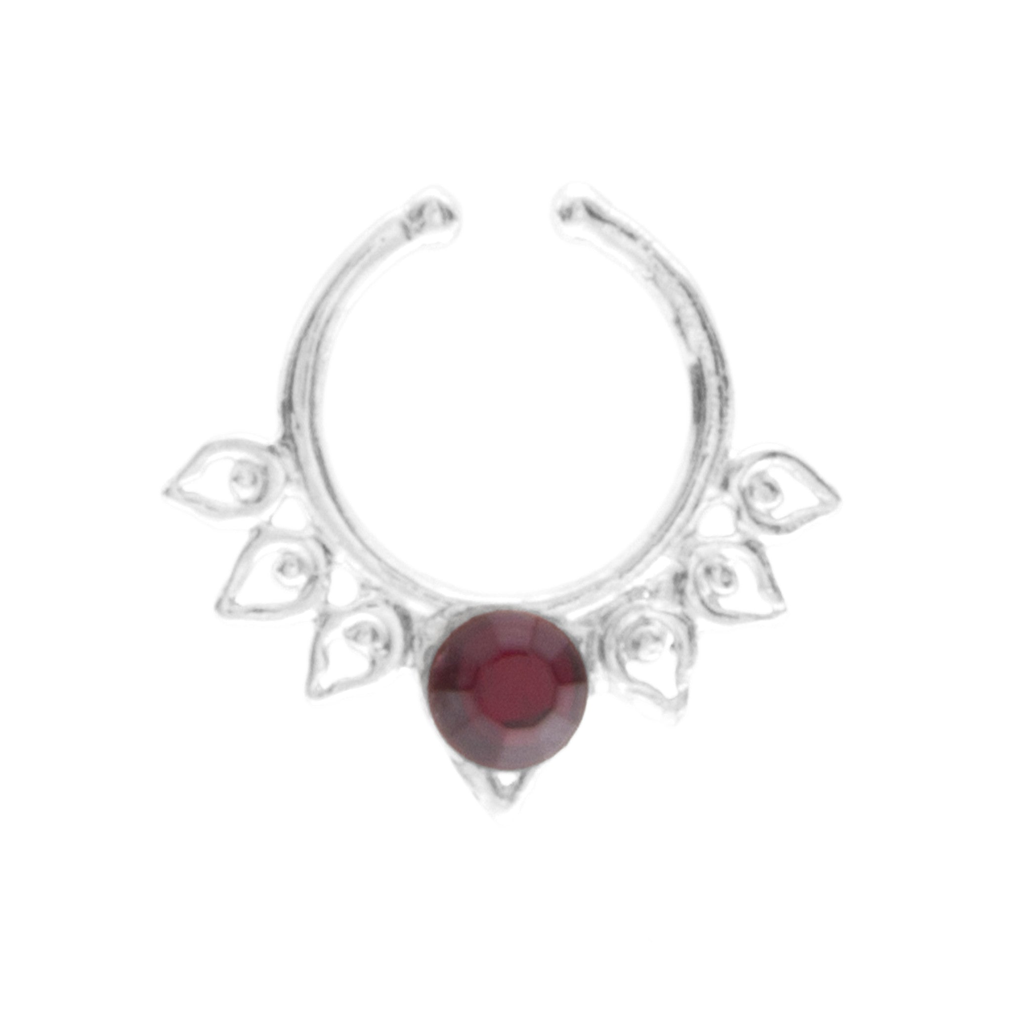 Garnet Jewel Aurora Clip