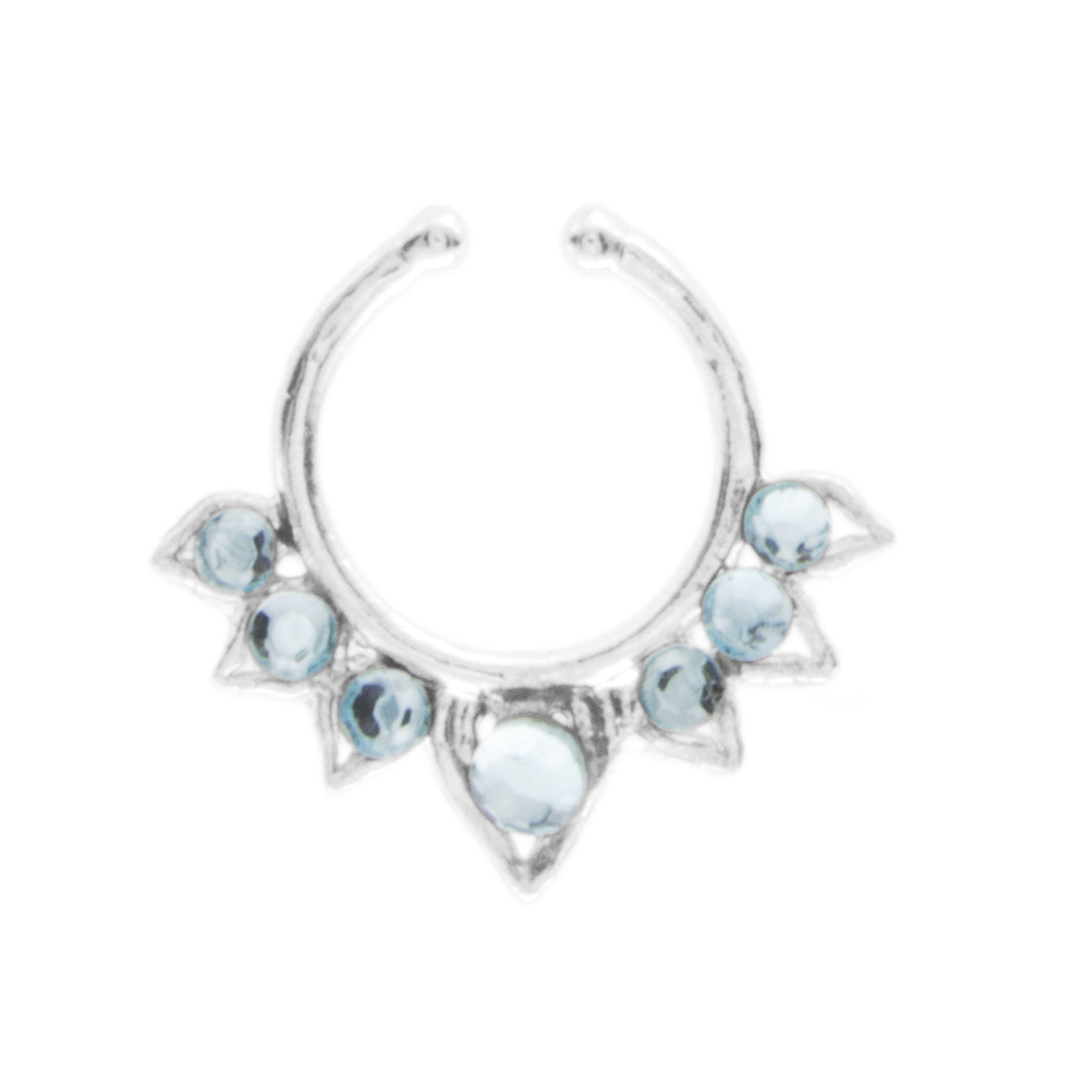 Fancy Aqua Aurora Clip