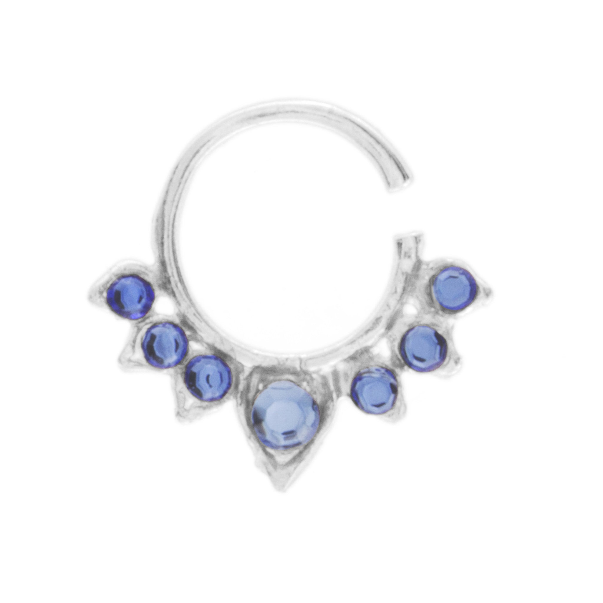 Fancy Indigo Aurora Ring