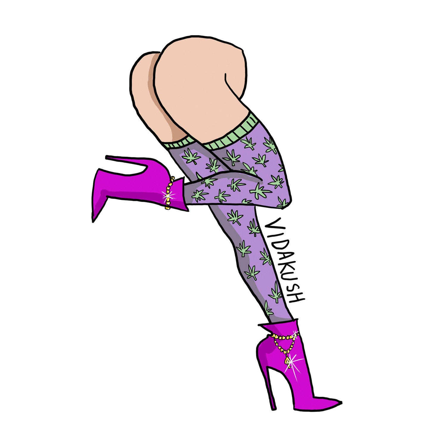 Thigh Highs Sticker