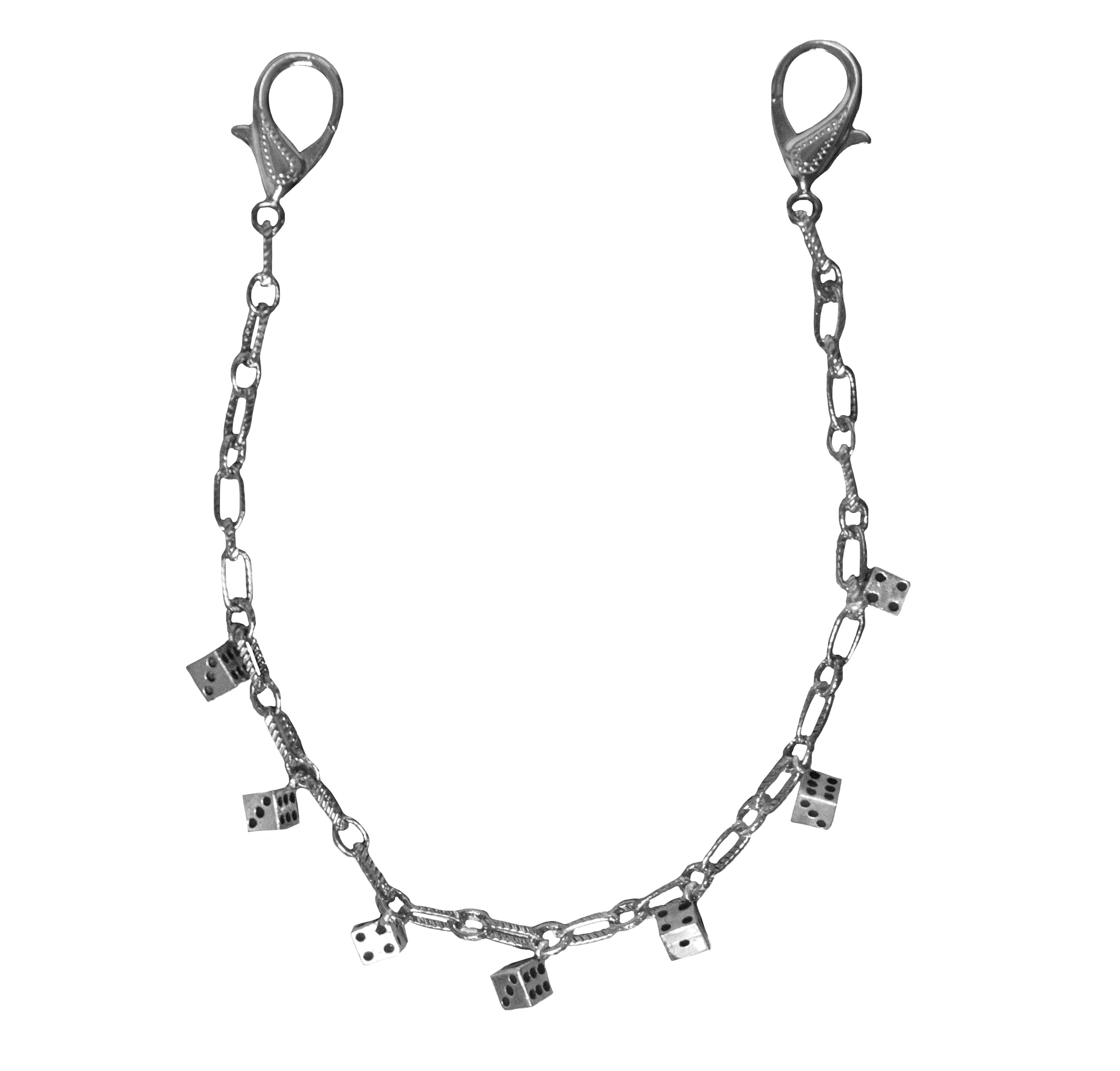 Roll The Dice Pocket Chain