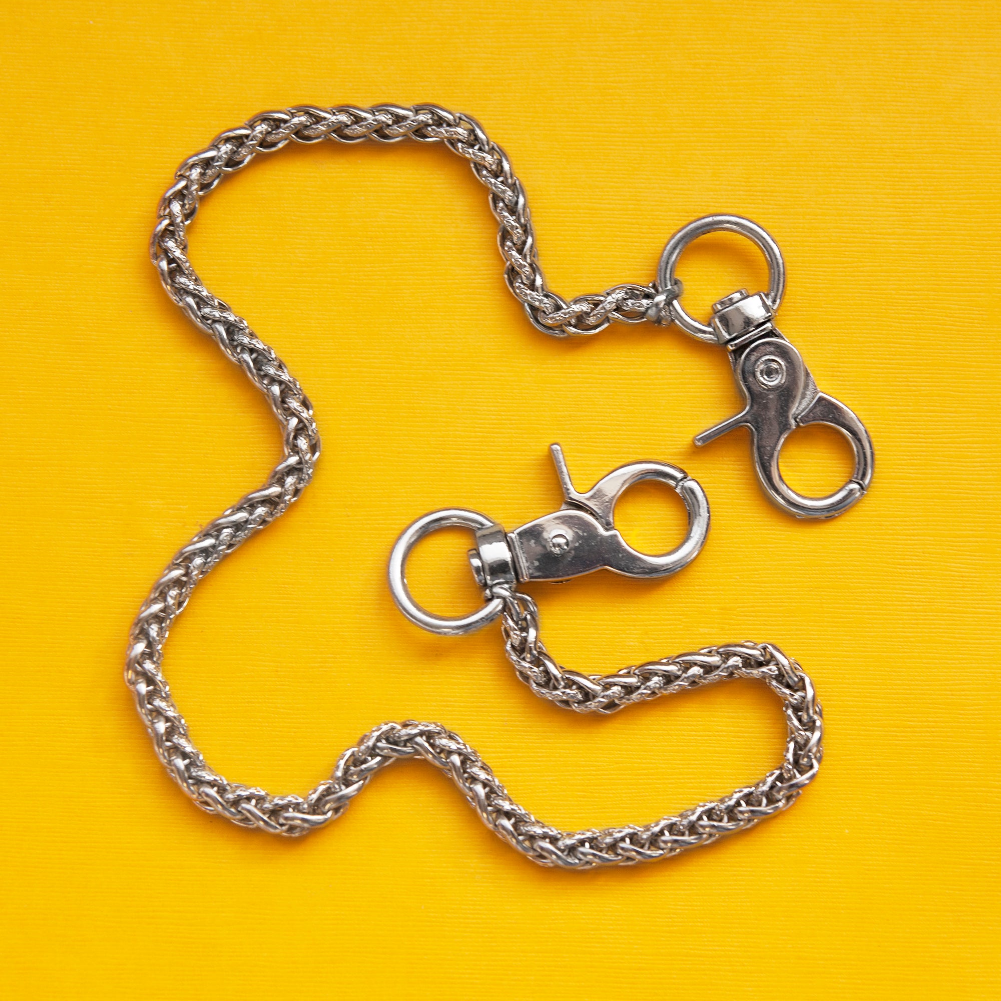 Braided Metal Pocket Chain