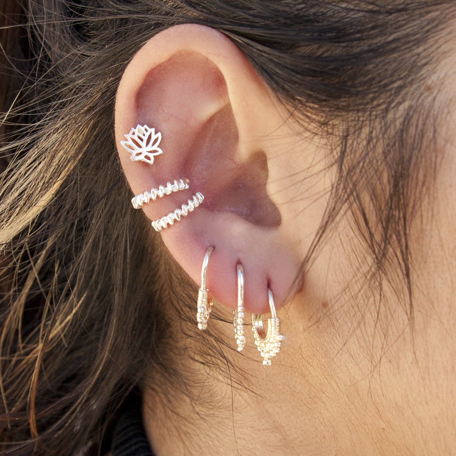 The Moss Earring Set