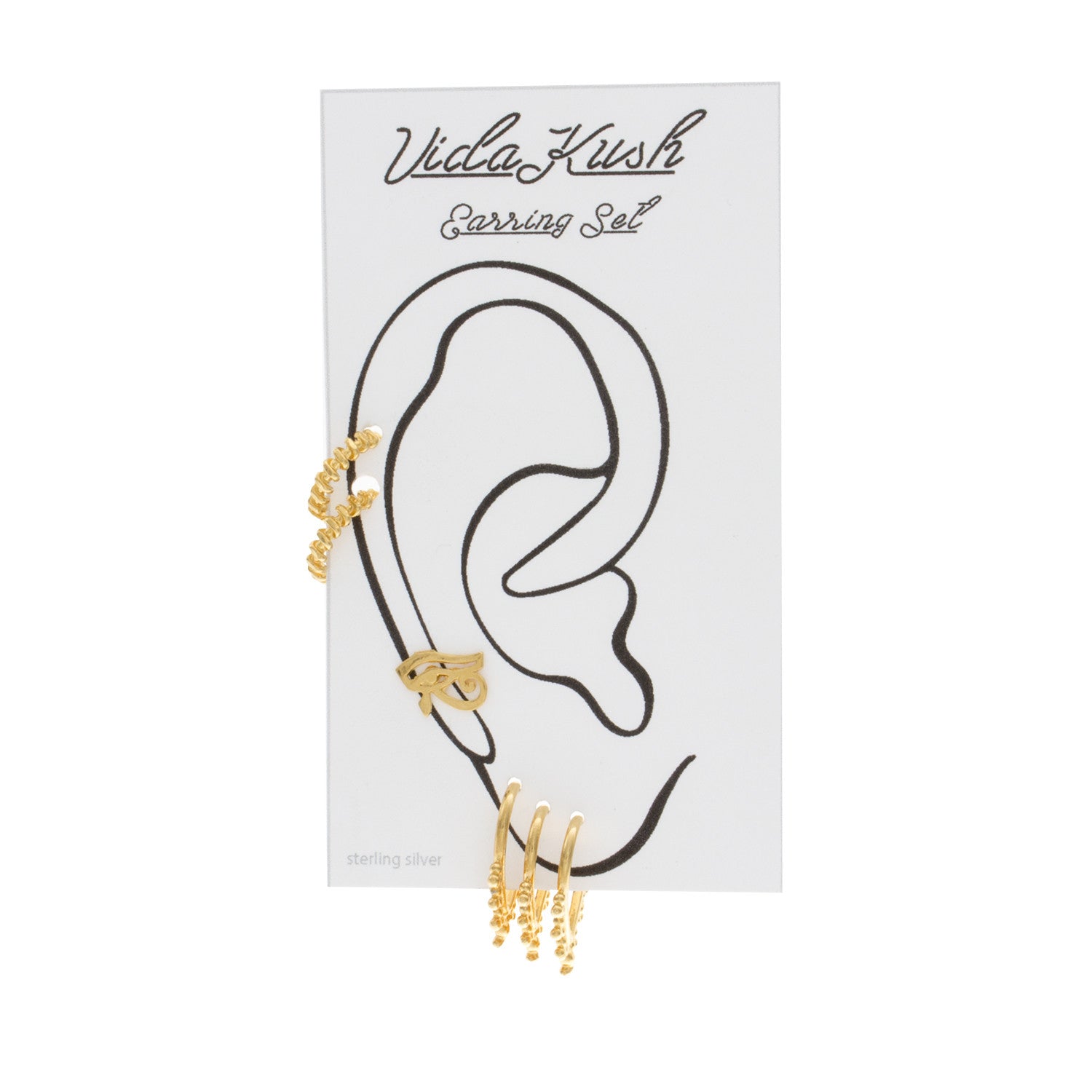 The Turlington Earring Set